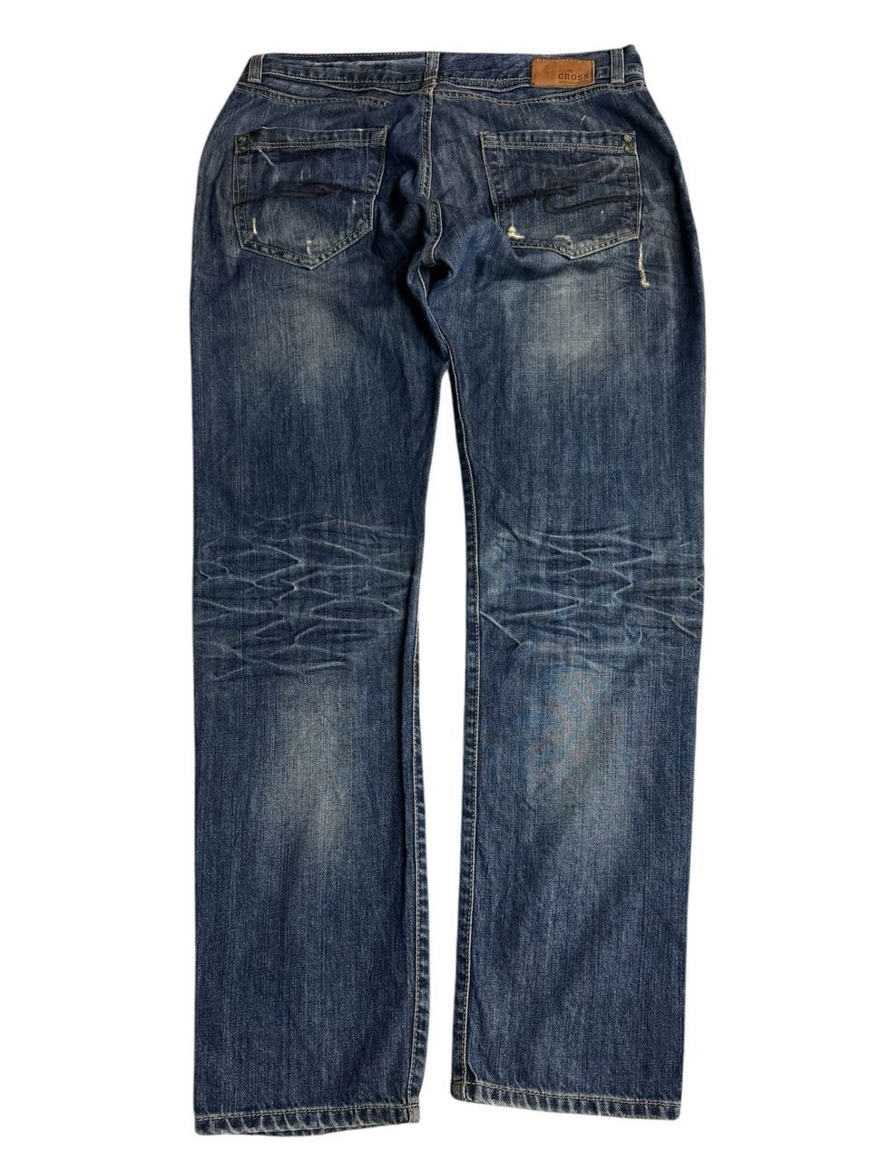 Japanese Brand × Vintage Vintage Cross jeanswear faded distressed denim Size US 32 / EU 48 - 3 Thumbnail