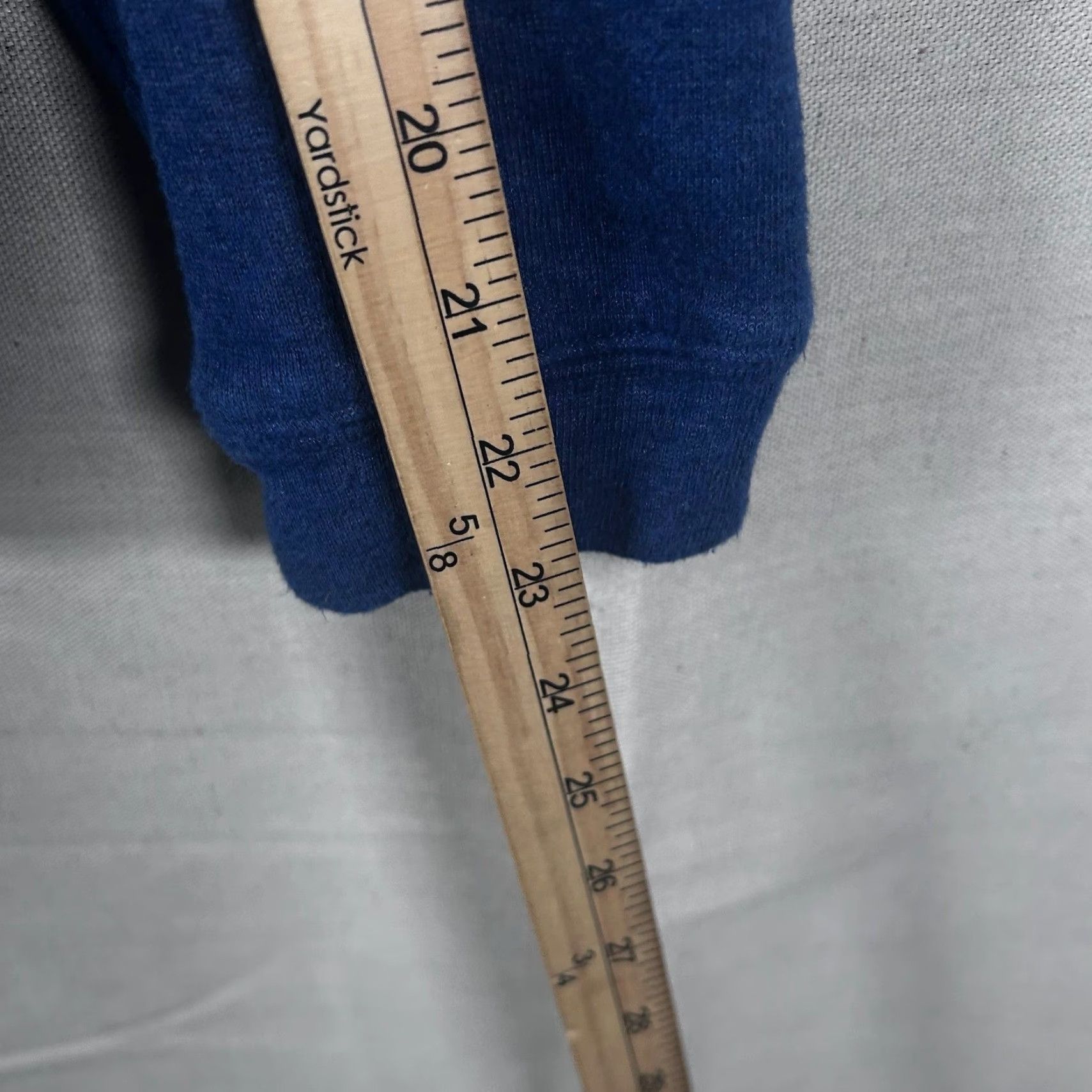 johnnie-O Johnnie-O Mens Large Blue Heathered Quarter Button Mock Neck Pullover Sweater Size US L / EU 52-54 / 3 - 7 Thumbnail