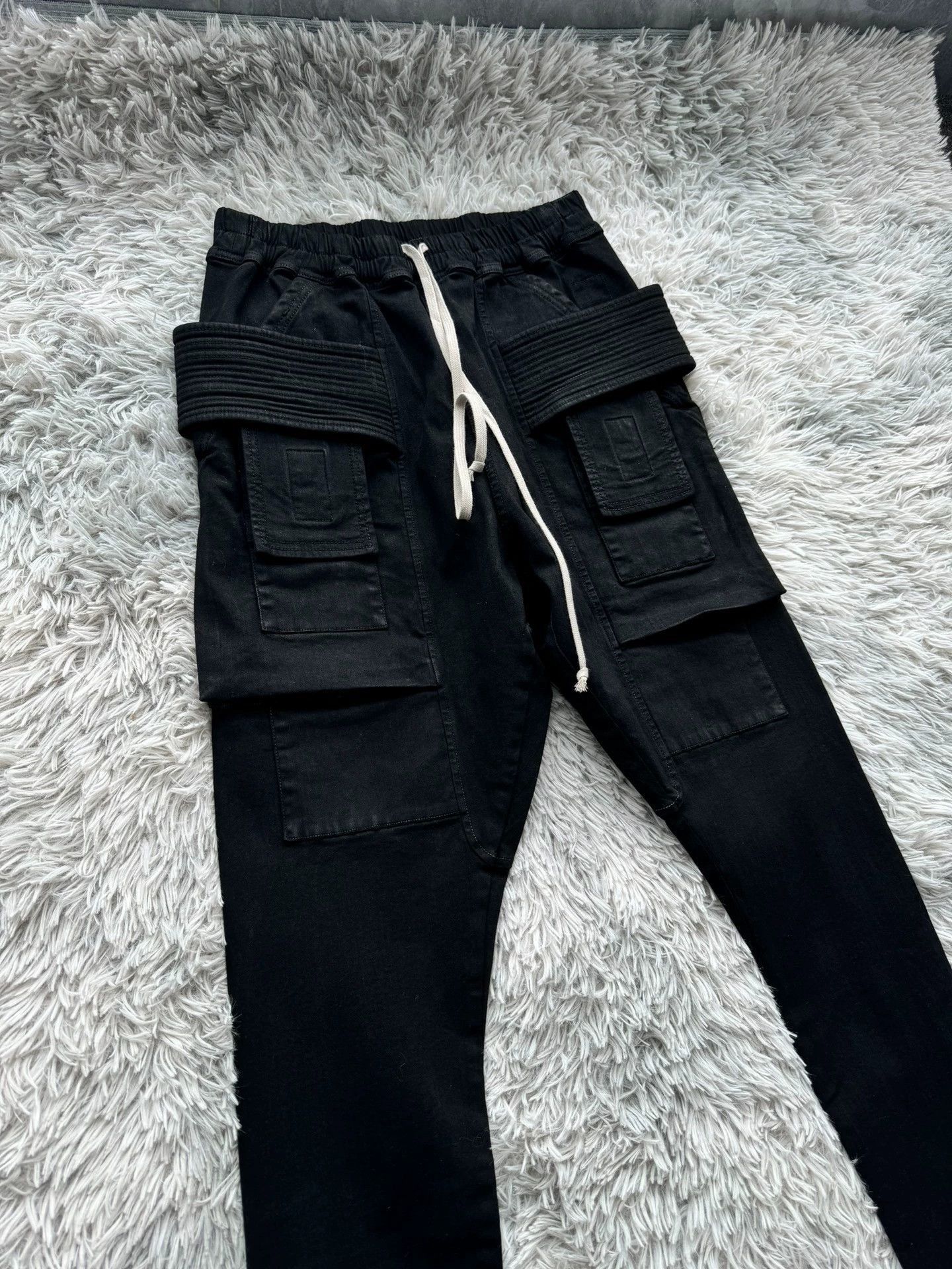 Rick Owens Rick Owens Double-ring SBB wax brush jeans-2508 Size US 30 / EU 46 - 6 Thumbnail