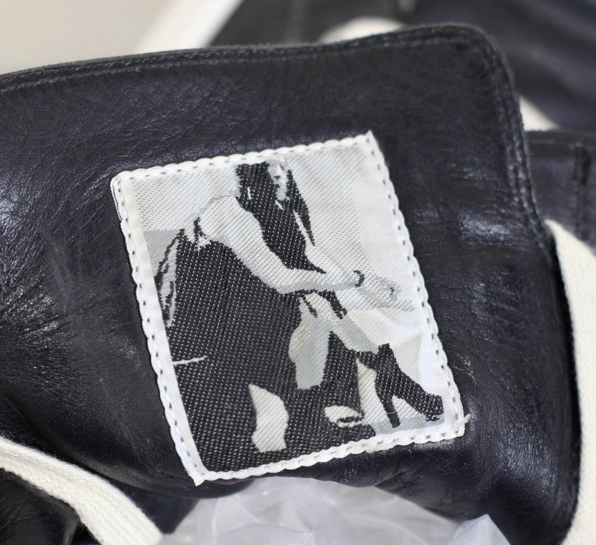 Rick Owens Rick Owens Mainline 16FW Leather High-Top Sneakers Size US 7.5 / EU 40-41 - 8 Thumbnail