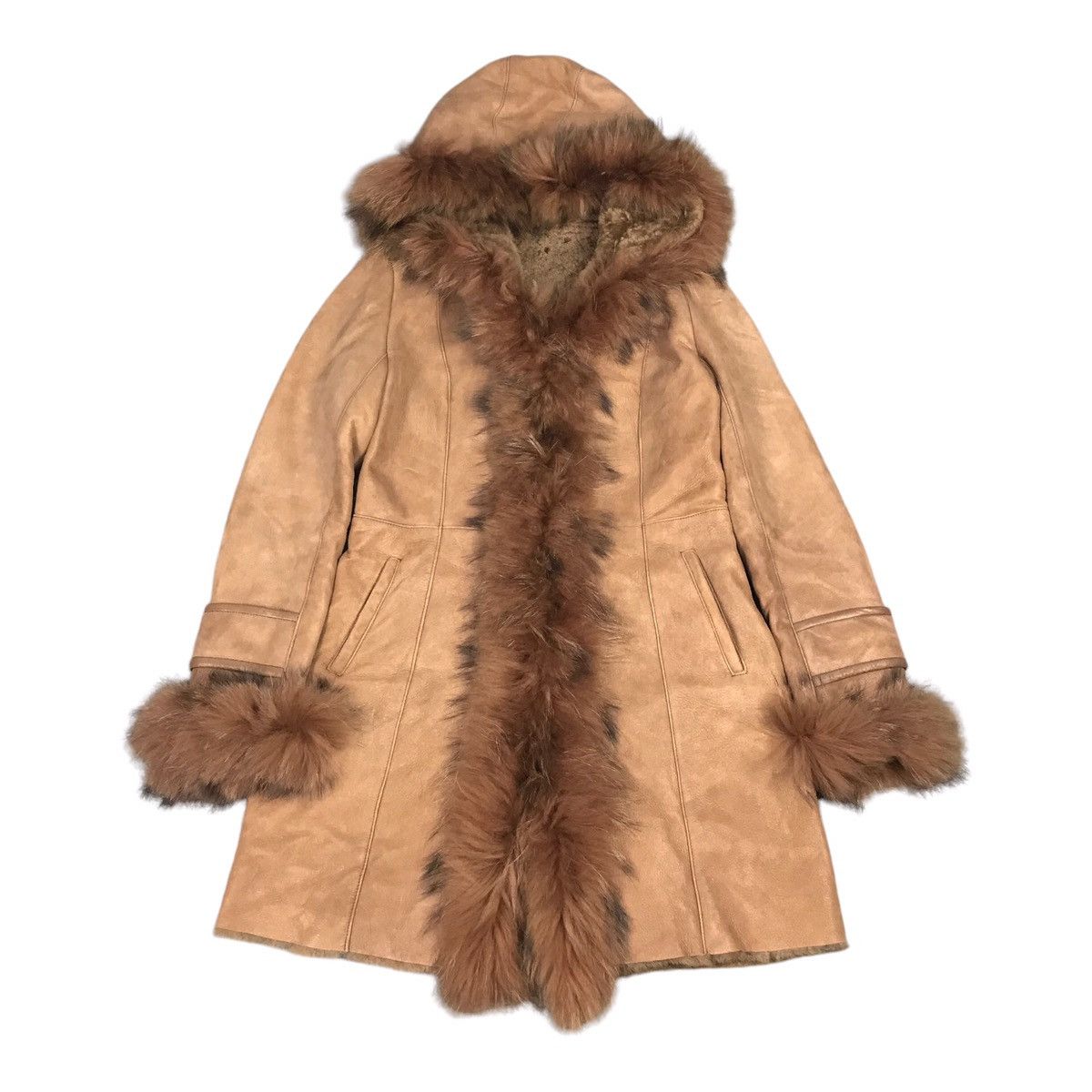 Balmain Leather Fur Balmain Winter design jacket Size S / US 4 / IT 40 - 1 Thumbnail