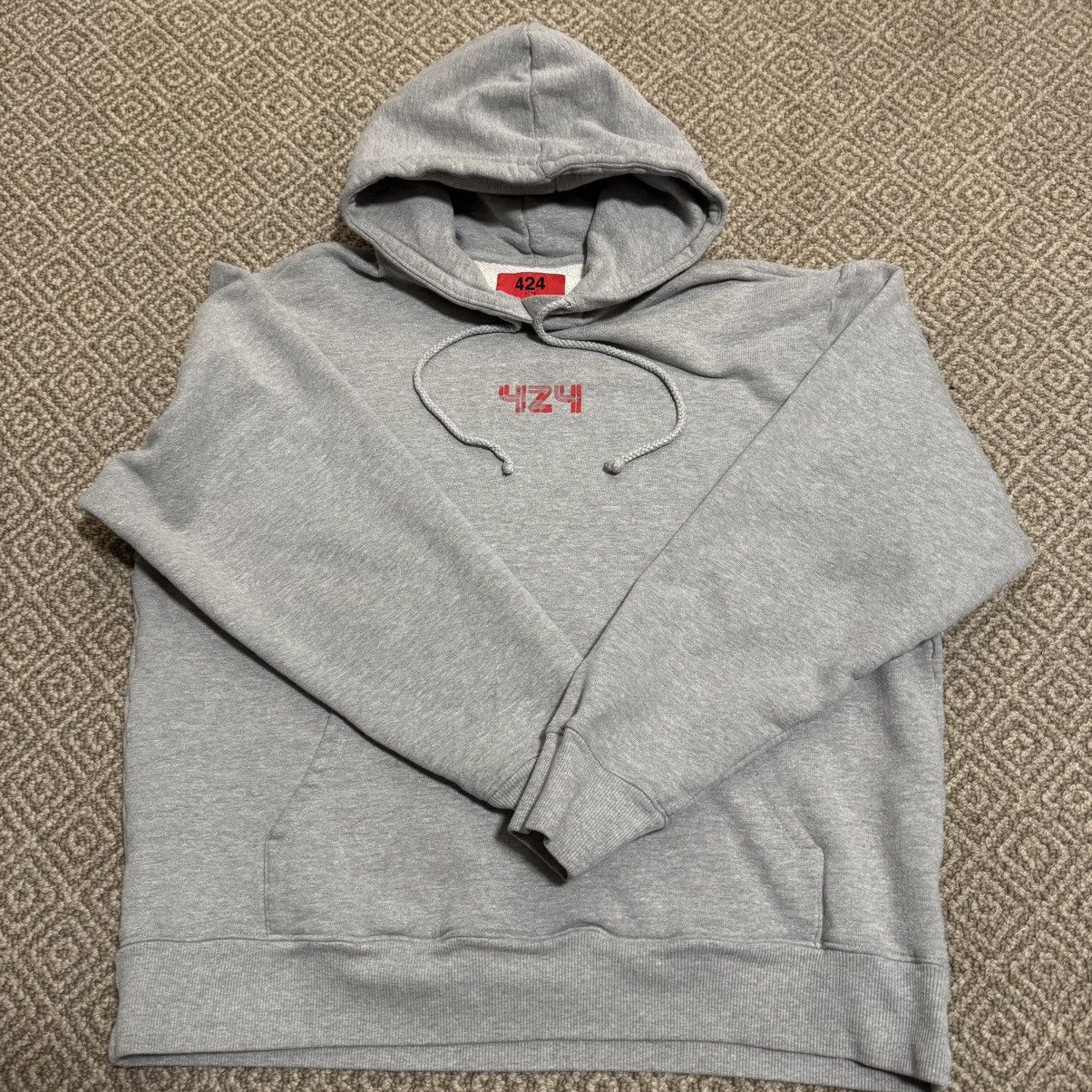 424 424 Puff Print Hoodie Made In Los Angeles Size US XL / EU 56 / 4 - 1 Thumbnail