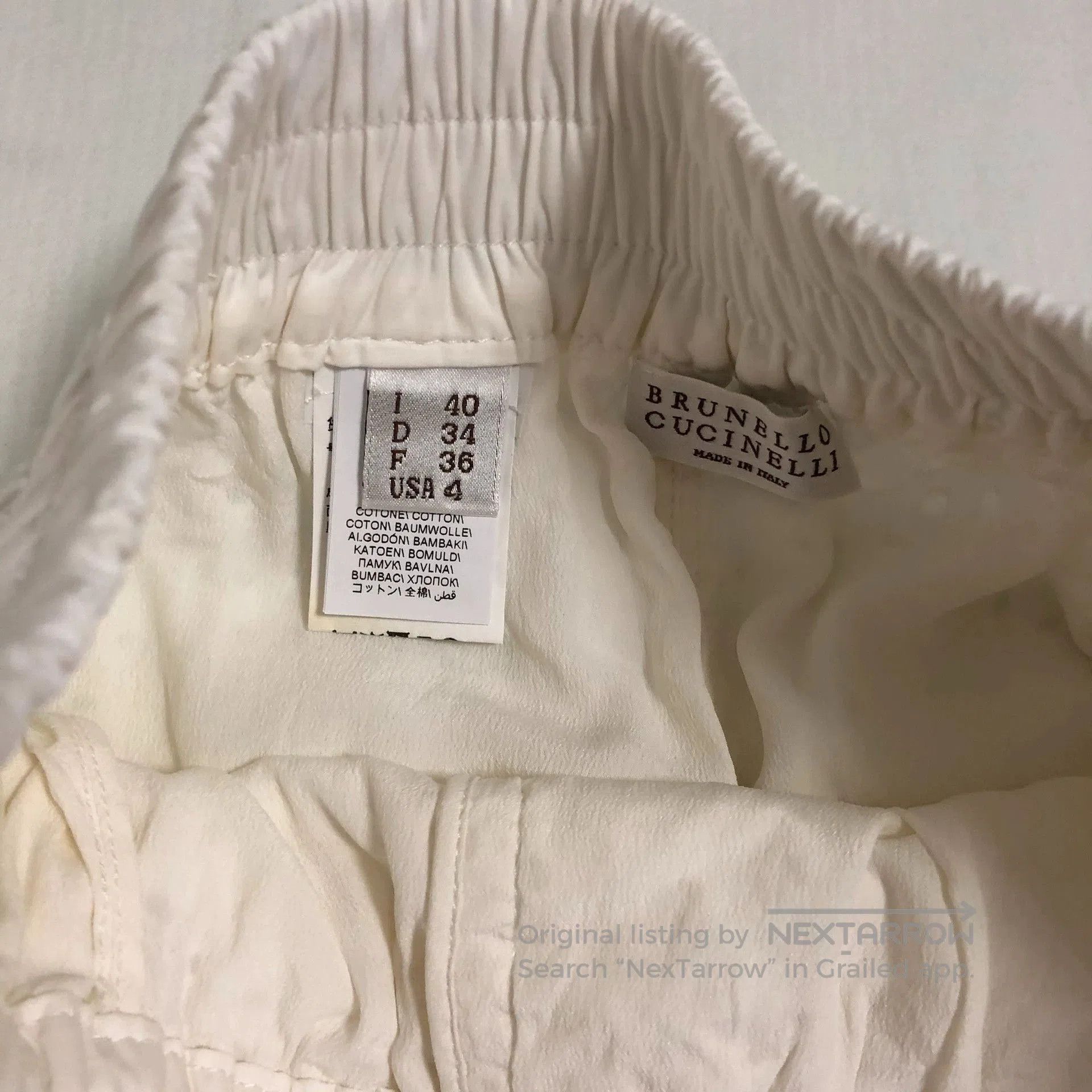 Brunello Cucinelli Brunello Cucinelli Women's Shorts. Size US 40 / EU 56 - 2 Thumbnail