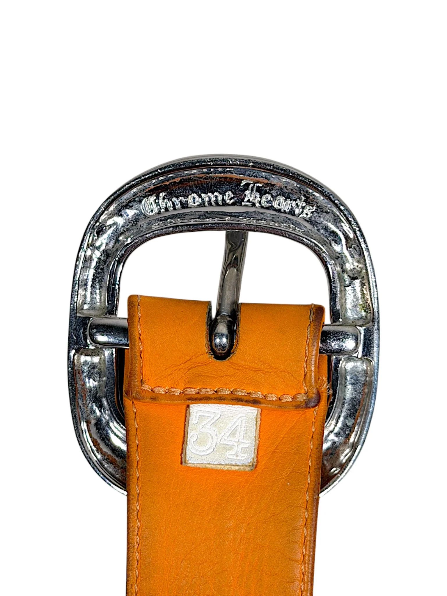 Chrome Hearts Orange Gunslinger Belt Size ONE SIZE - 4 Thumbnail