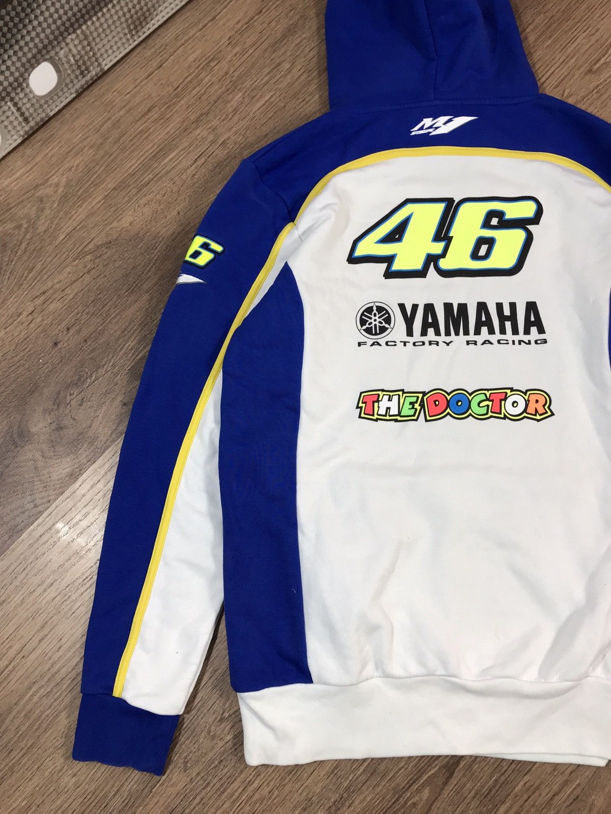 Yamaha Yamaha Valentino Rossi 46 Racing Hoodie Size US M / EU 48-50 / 2 - 11 Thumbnail