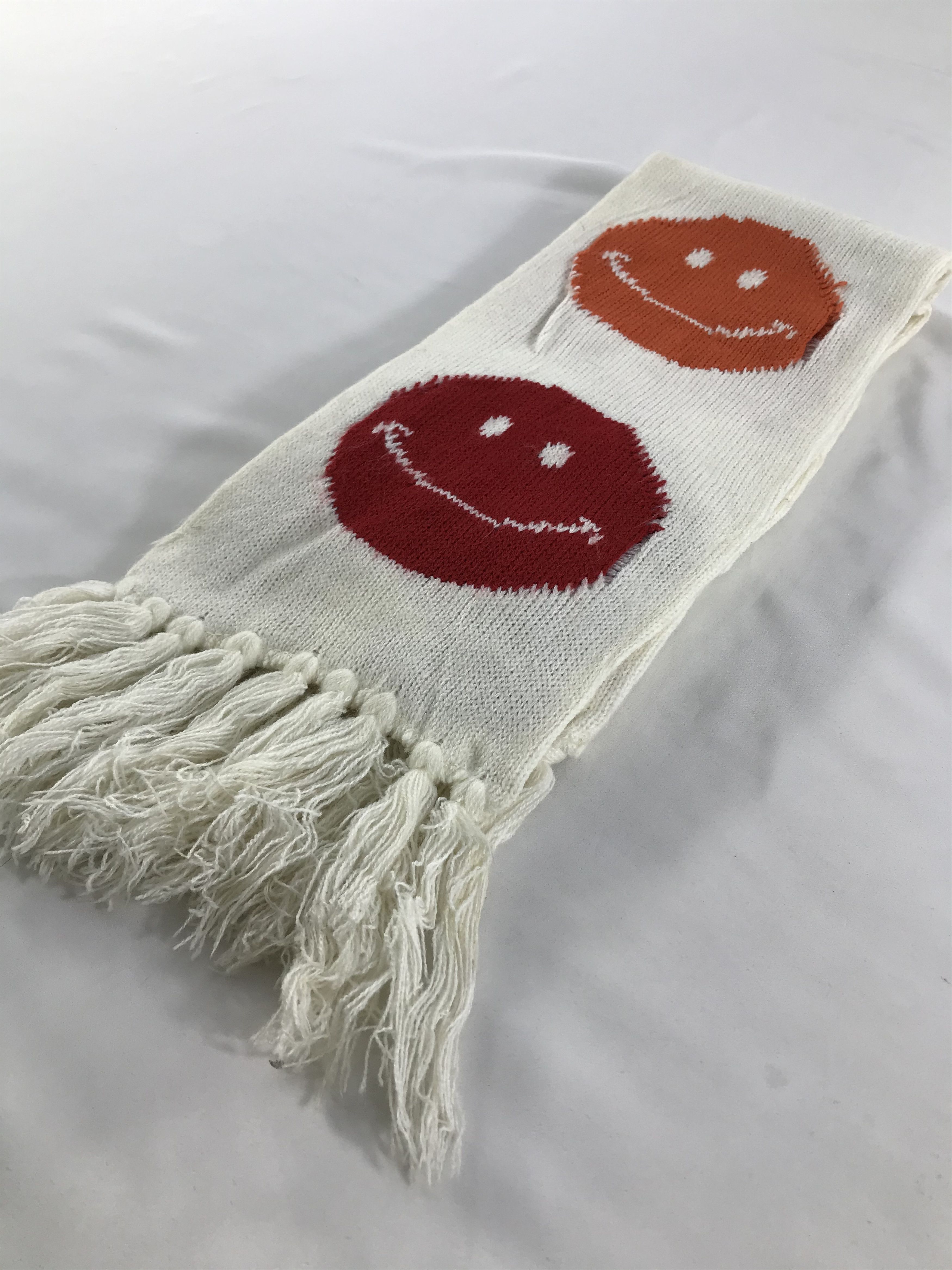 Vintage Vintage Smile Scarf / Muffler / Neckwear - WW2718 Size ONE SIZE - 3 Thumbnail