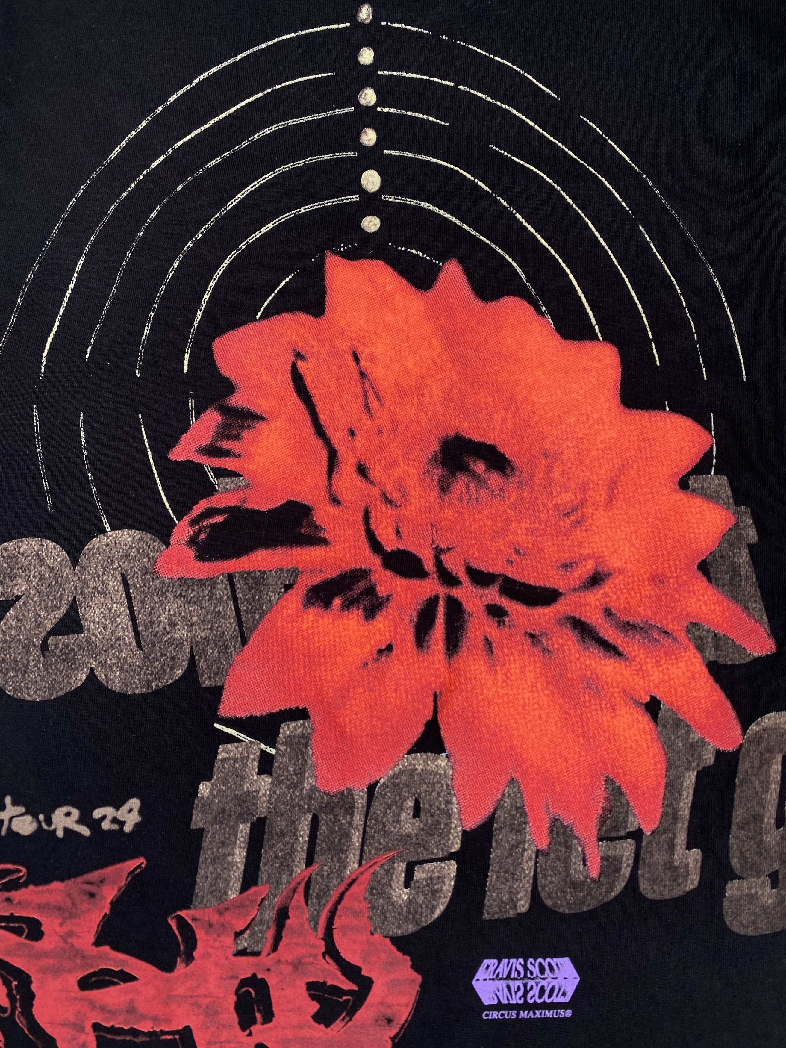 Travis Scott Travis Scott Utopia Circus Maximus Tour Tee rap 2024 Size US M / EU 48-50 / 2 - 7 Thumbnail