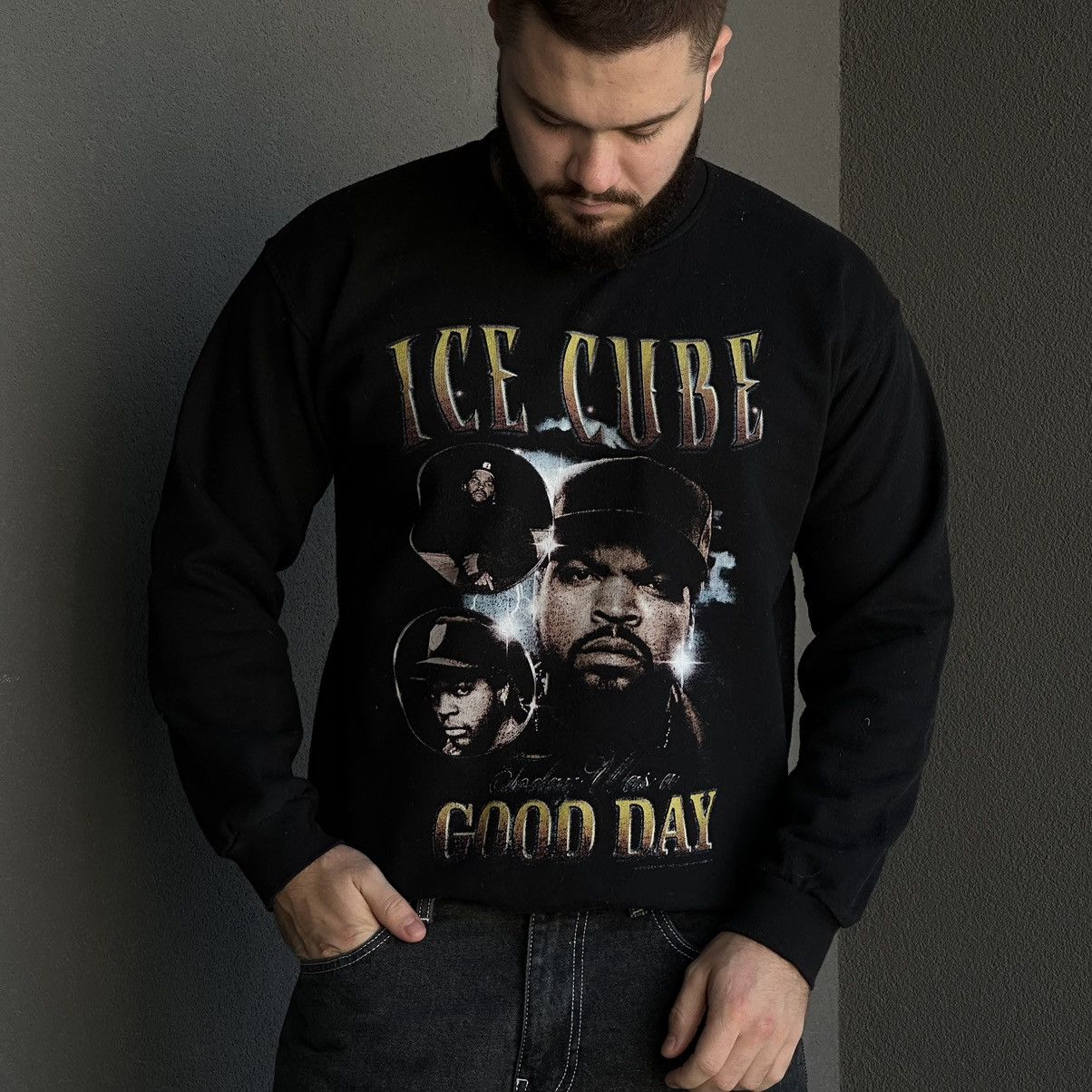 Rap Tees × Vintage Vintage Ice Cube Rap Sweatshirt Big Logo Y2K 00s Music Size US M / EU 48-50 / 2 - 2 Thumbnail