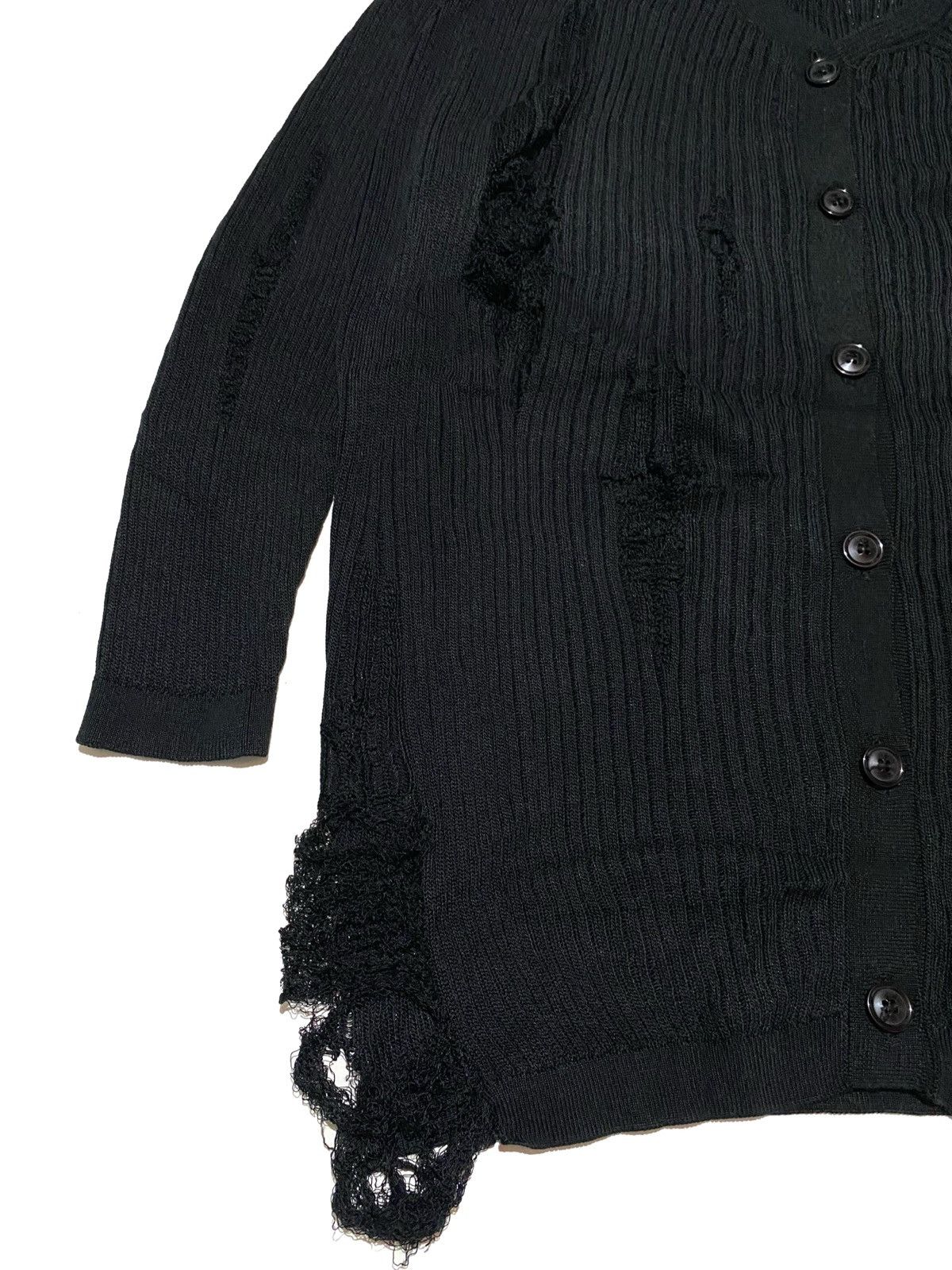 Maison Margiela MAISON MARGIELA DISTRESSED CARDIGAN Size S / US 4 / IT 40 - 2 Thumbnail