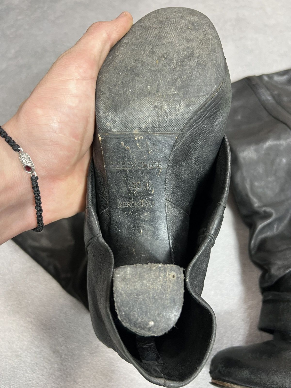 See by Chloe See By Chloe Leather Avant-garde style archive japan boots Size US 8 / IT 38 - 4 Thumbnail
