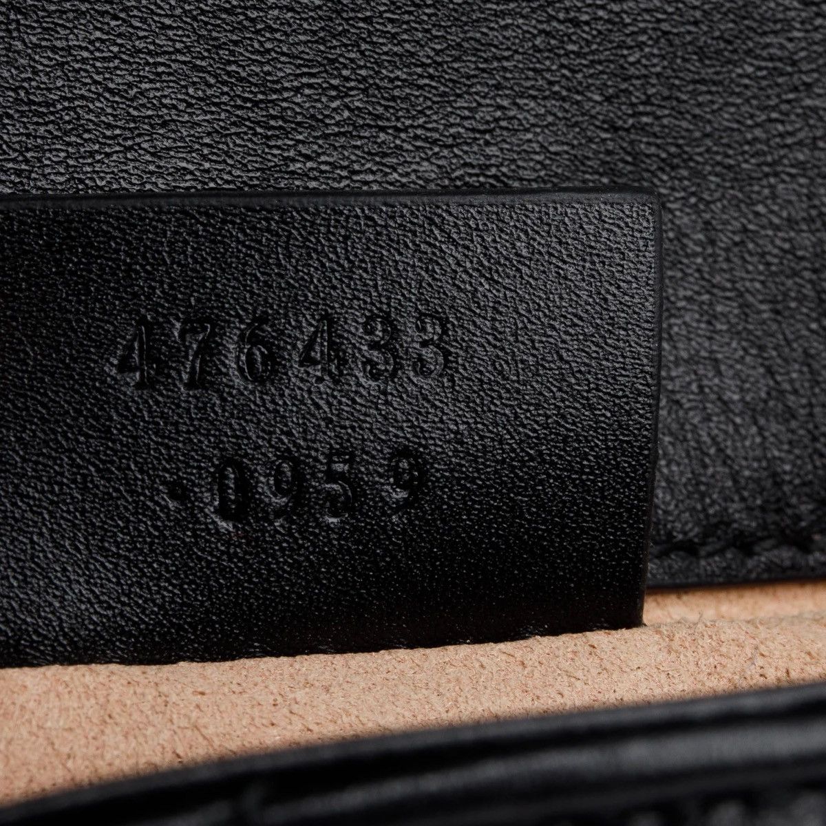 Gucci GUCCI Black GG Marmont Leather Bag Size ONE SIZE - 10 Thumbnail