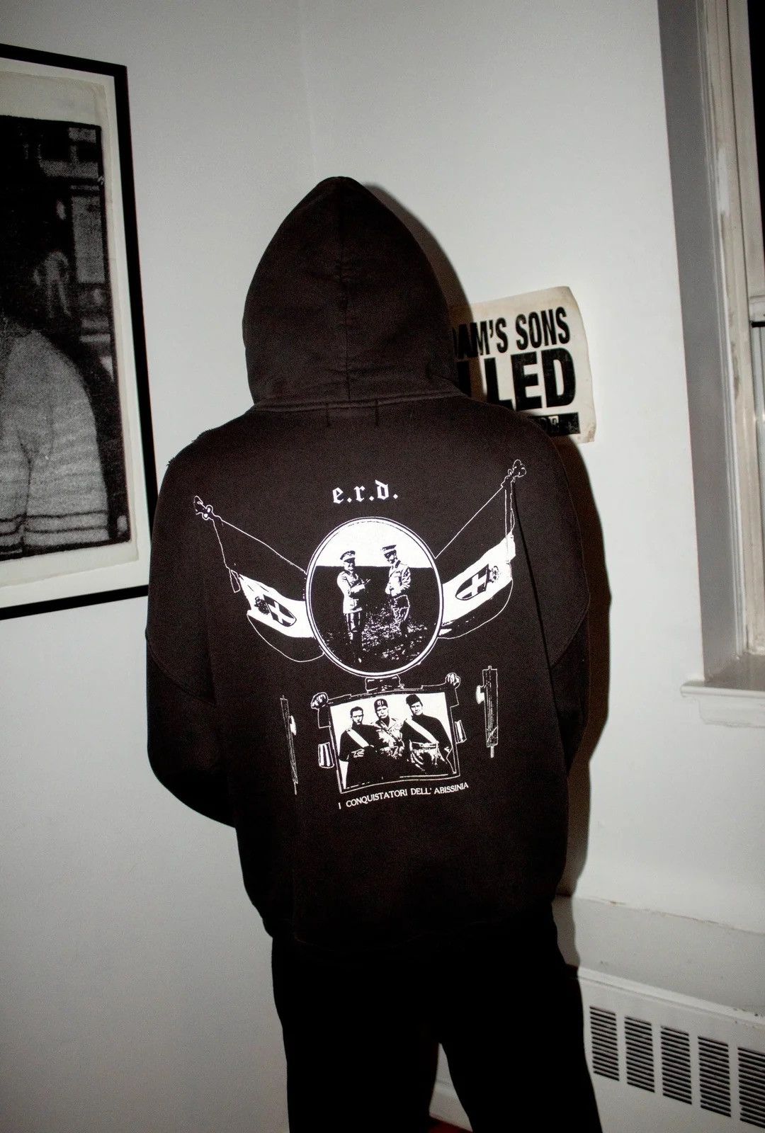 Enfants Riches Deprimes 🚭 ICONIC 🚭 2025 “ARCHITECTURA DI MUSSOLINI” HOODIE Size US L / EU 52-54 / 3 - 3 Thumbnail