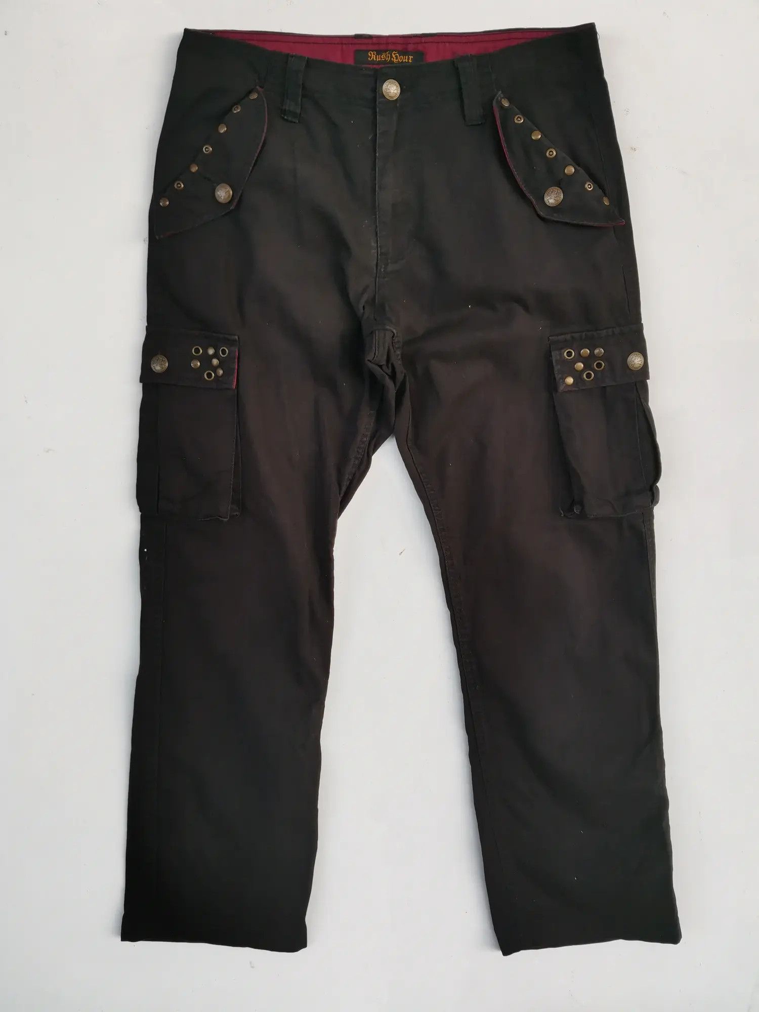 Japanese Brand Rare!!! Rush Hour Tactical Cargo Multipocket Pants Size US 32 / EU 48 - 1 Thumbnail