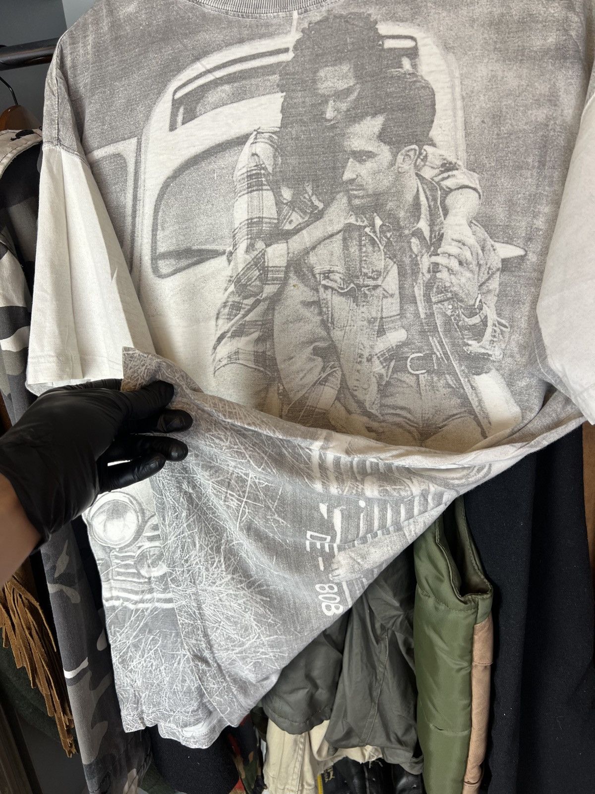 Vintage Vintage Anthony Crickmay All Over Print T-Shirt Retro opium Size US XL / EU 56 / 4 - 4 Thumbnail
