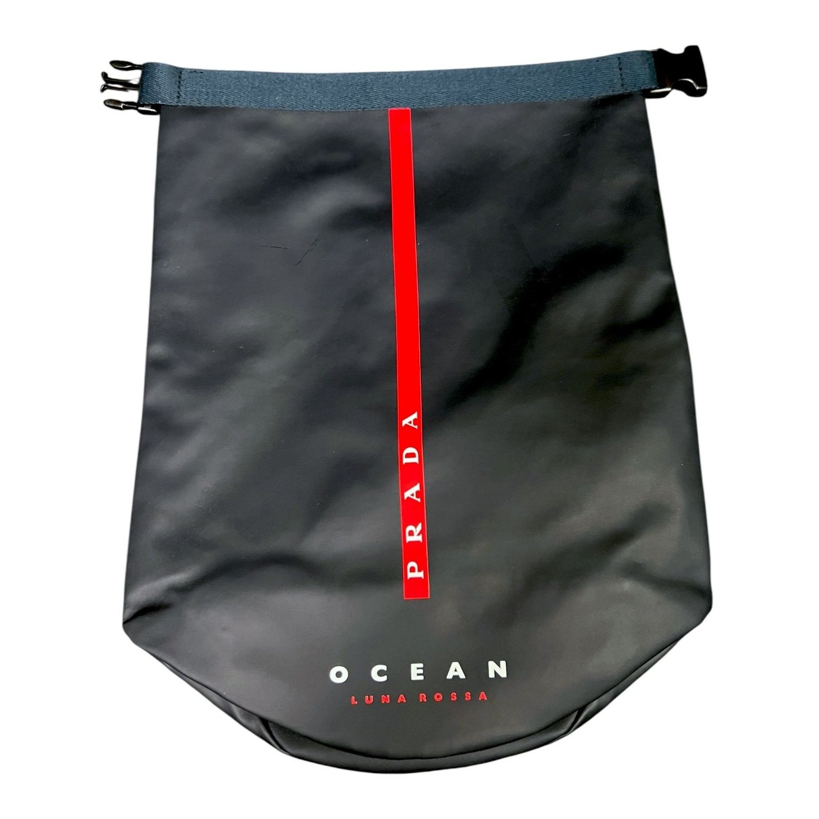 Prada Prada Ocean Luna Rossa Black Sailing Bag Size ONE SIZE - 1 Thumbnail