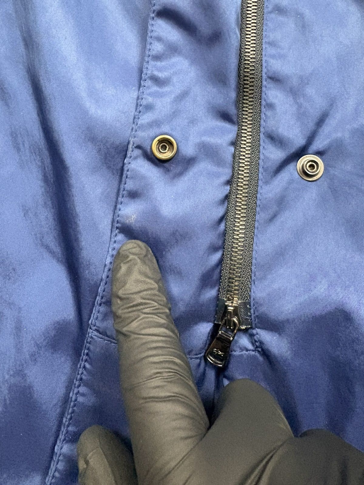 Paul & Shark Paul & Shark Yachting High Collar Tech Nylon Jacket Navy VTG Size L / US 10 / IT 46 - 16 Thumbnail