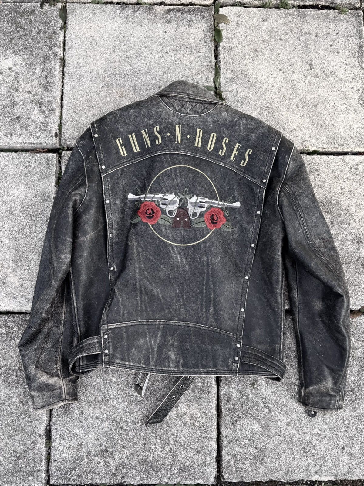 Guns N Roses x Hein Gericke 1994 Tour leather biker jacket