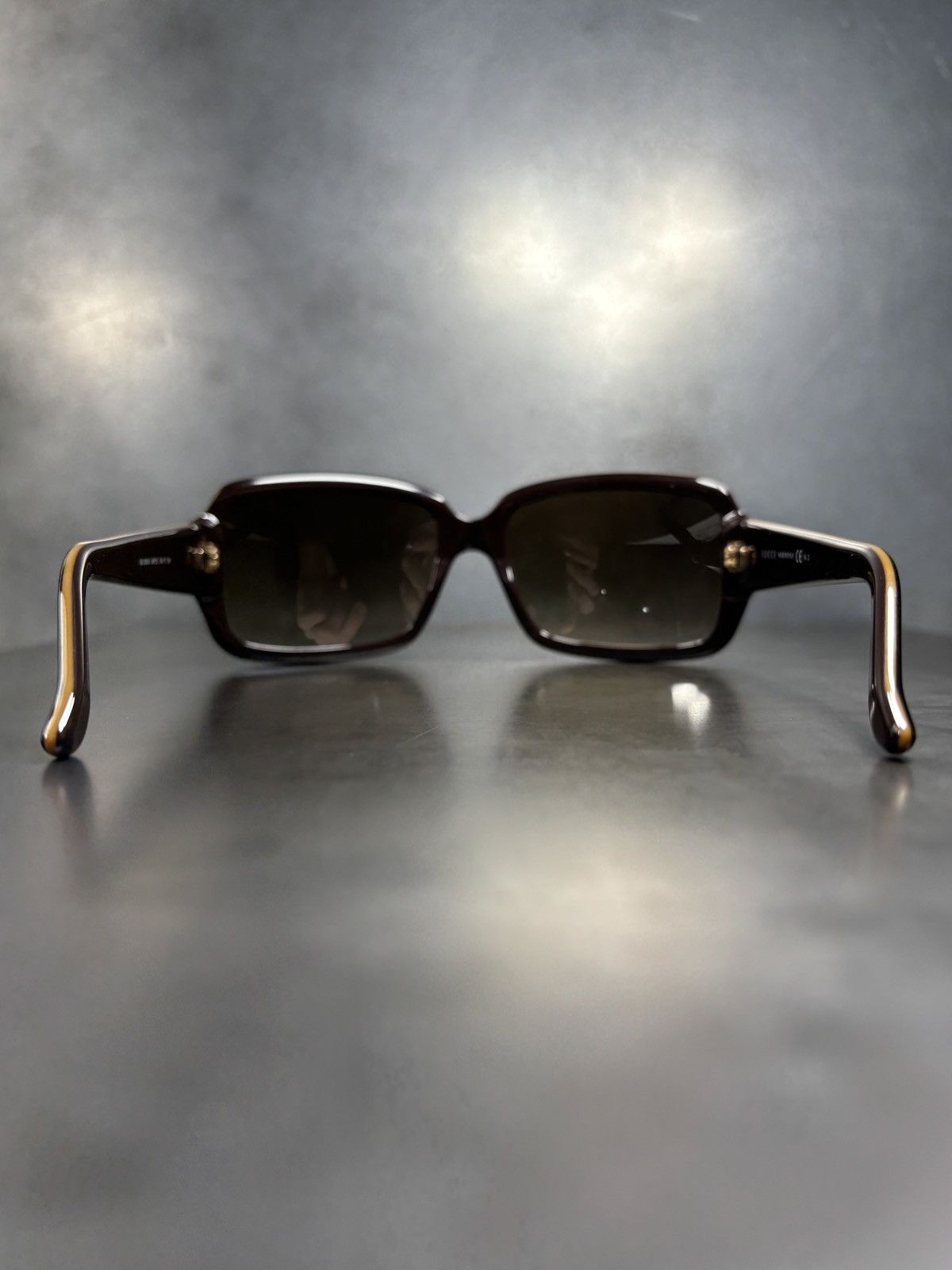 Gucci Gucci Sunglasses Overiszed Rectangular Italy GG 3159/S Size ONE SIZE - 13 Thumbnail