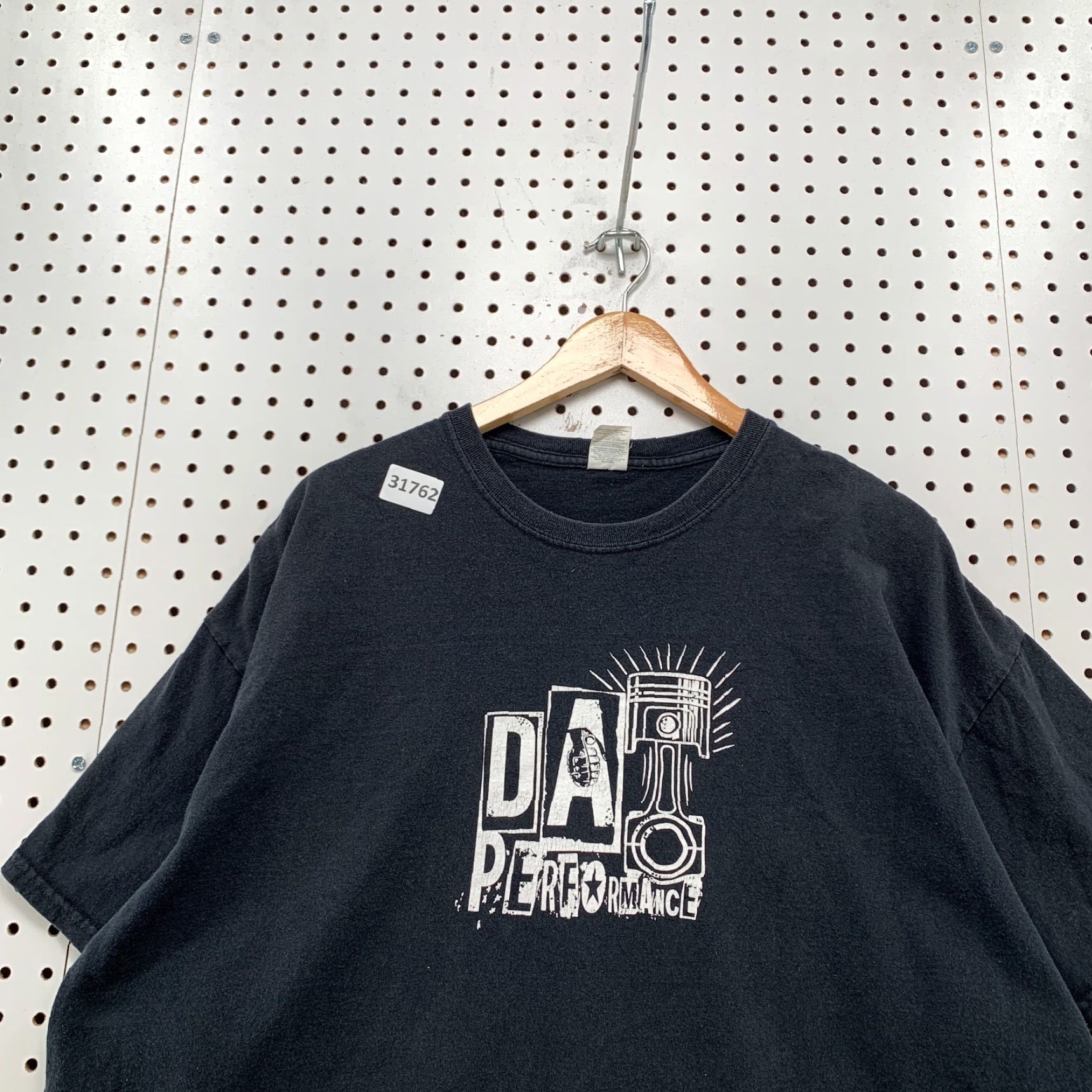 Gildan DA Performance Mototcycle Graphic Shirt Mens XL Black Piston 25.5x28 Size US XL / EU 56 / 4 - 7 Thumbnail