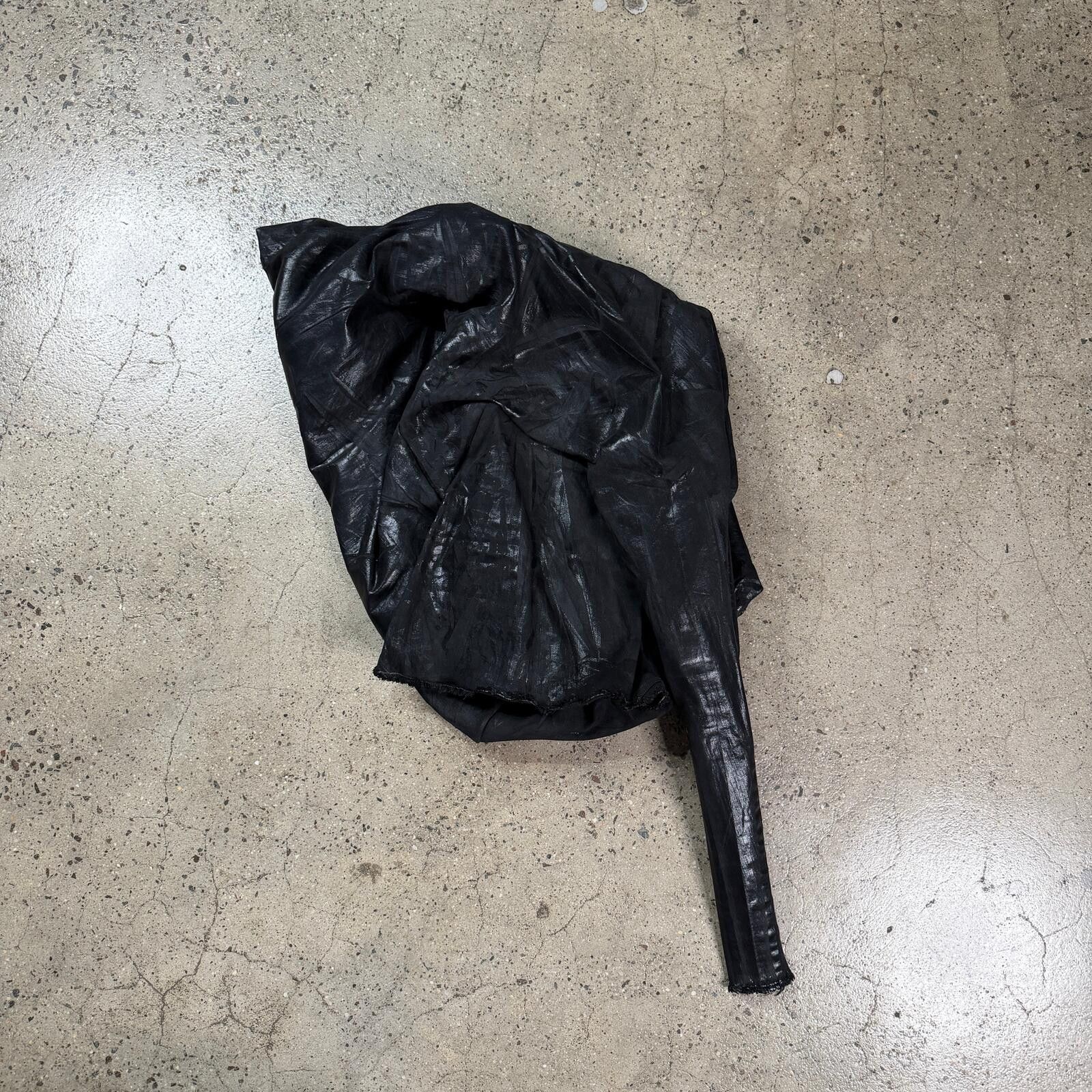 Rick Owens Rick Owens FW21 Gethsemane Look 32 Waxed Denim Top Size US S / EU 44-46 / 1 - 1 Thumbnail