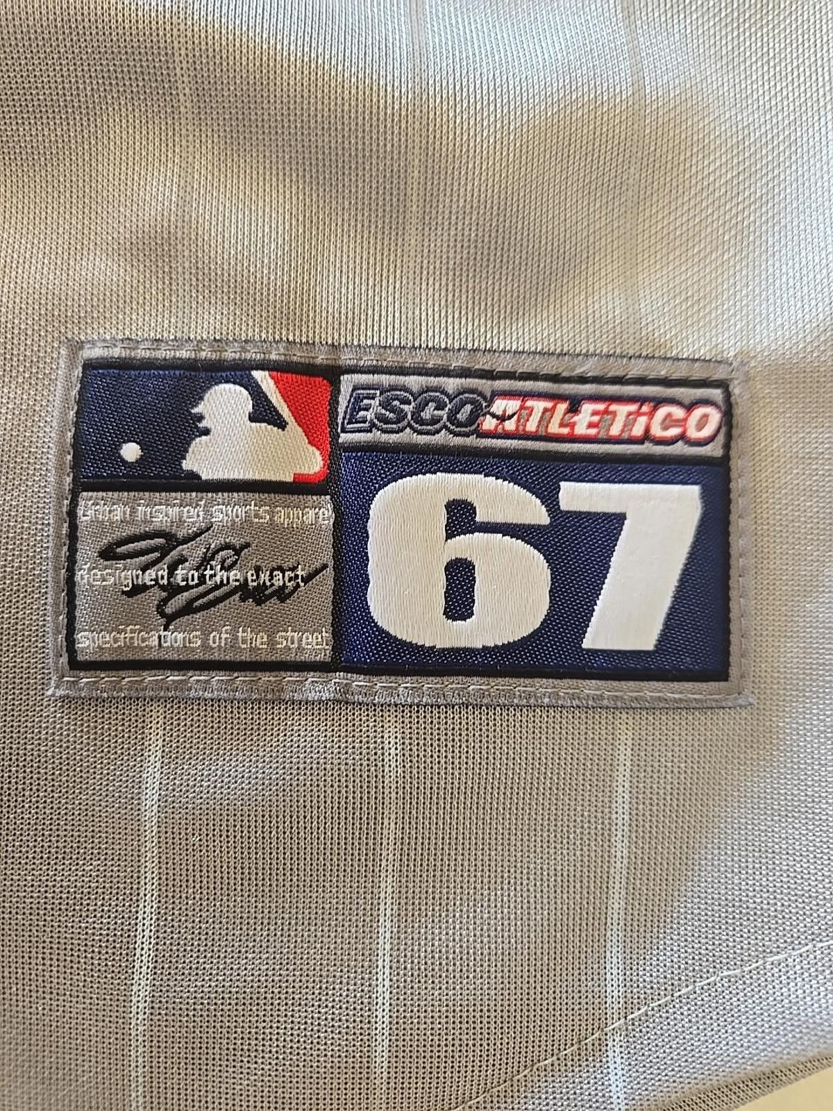 Other Vtg NY YANKEES MLB WILLIE ESCO 67 Zip Up JERSEY XXL SEWN Size US XXL / EU 58 / 5 - 7 Thumbnail