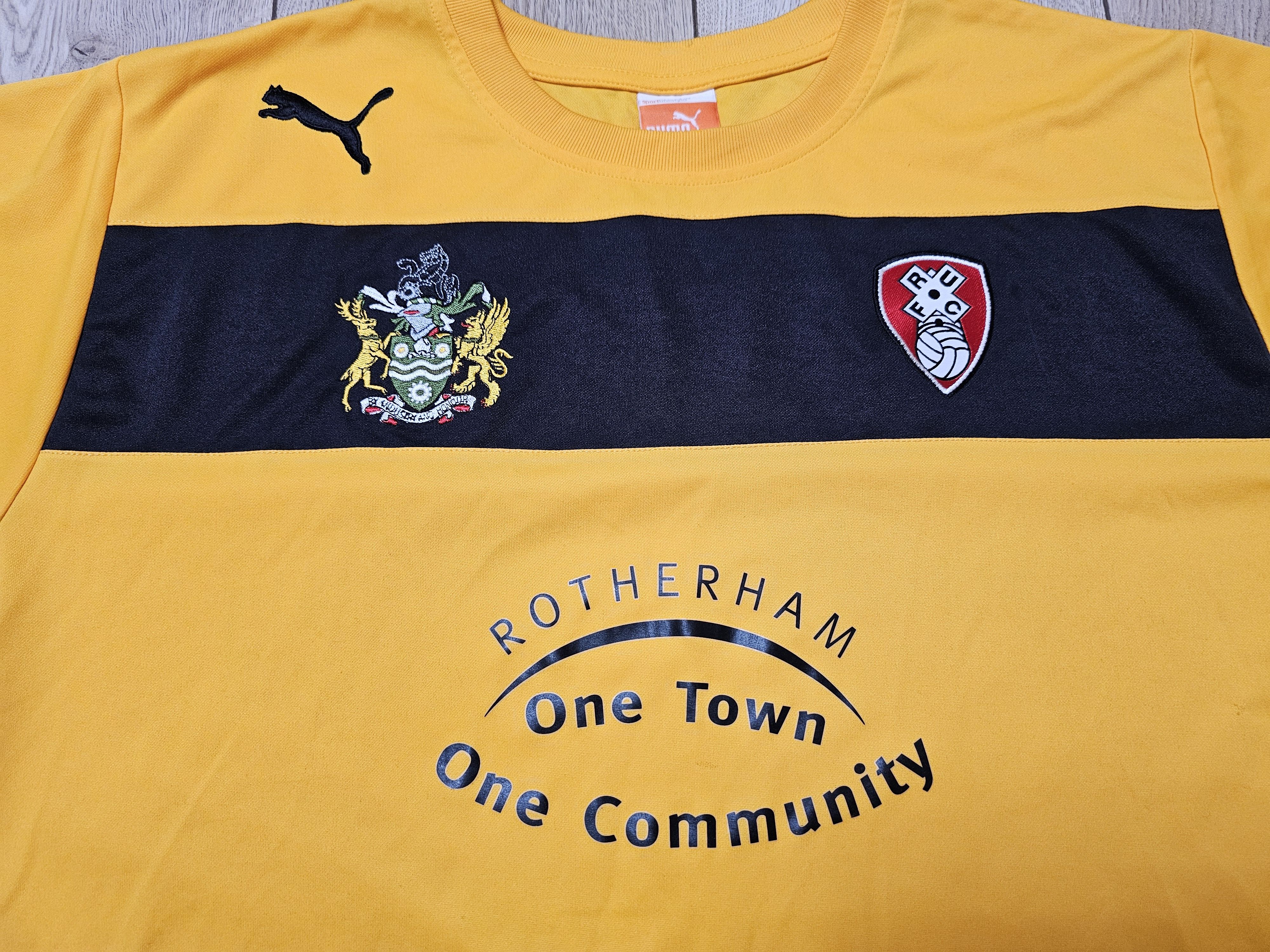 Puma ROTHERHAM UNITED 2012 2013 AWAY FOOTBALL SHIRT SOCCER JERSEY Size US XXL / EU 58 / 5 - 3 Thumbnail