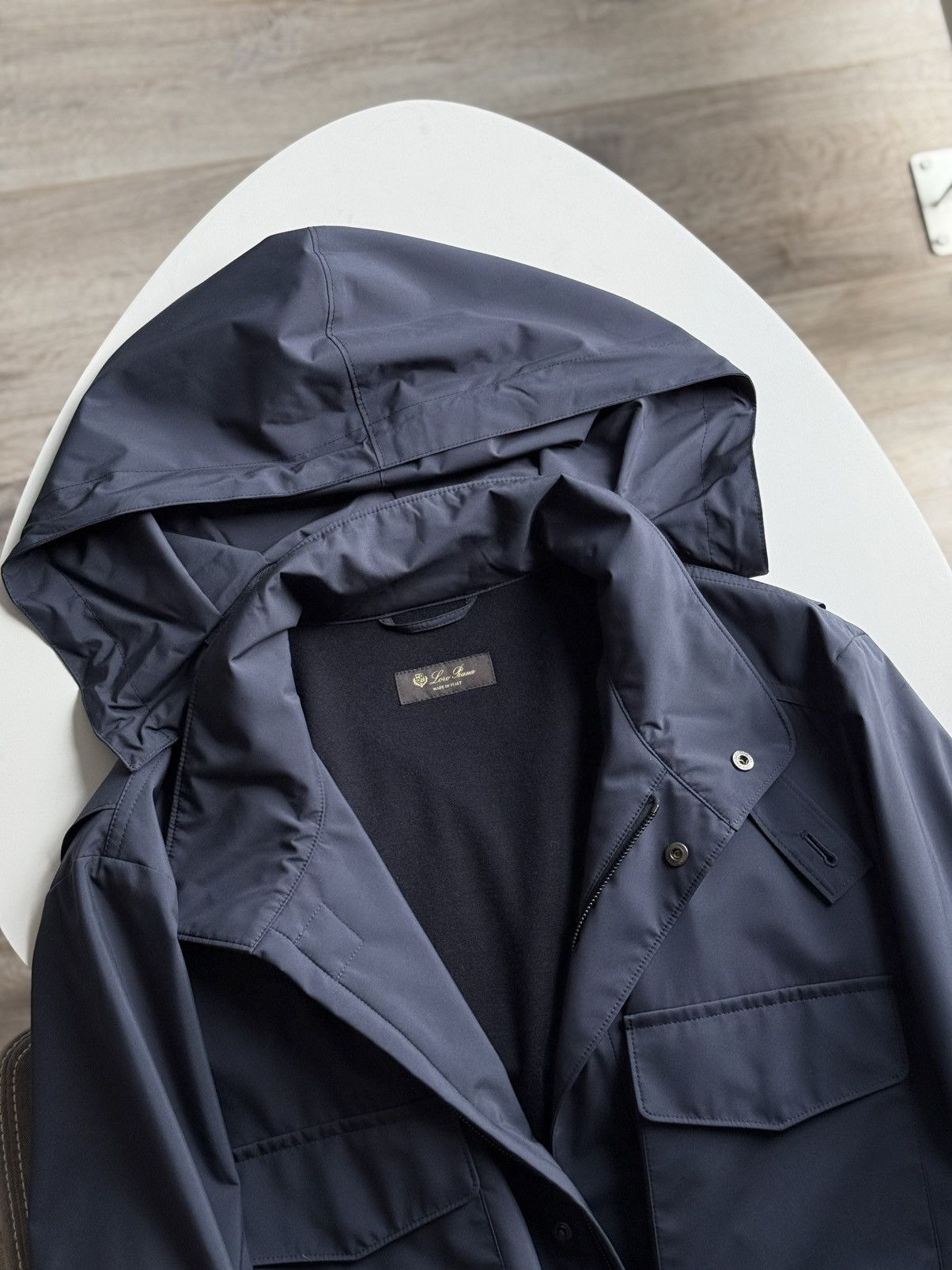Loro Piana Loro Piana Navy Traveler Windmate Jacket Meb Size US L / EU 52-54 / 3 - 12 Thumbnail