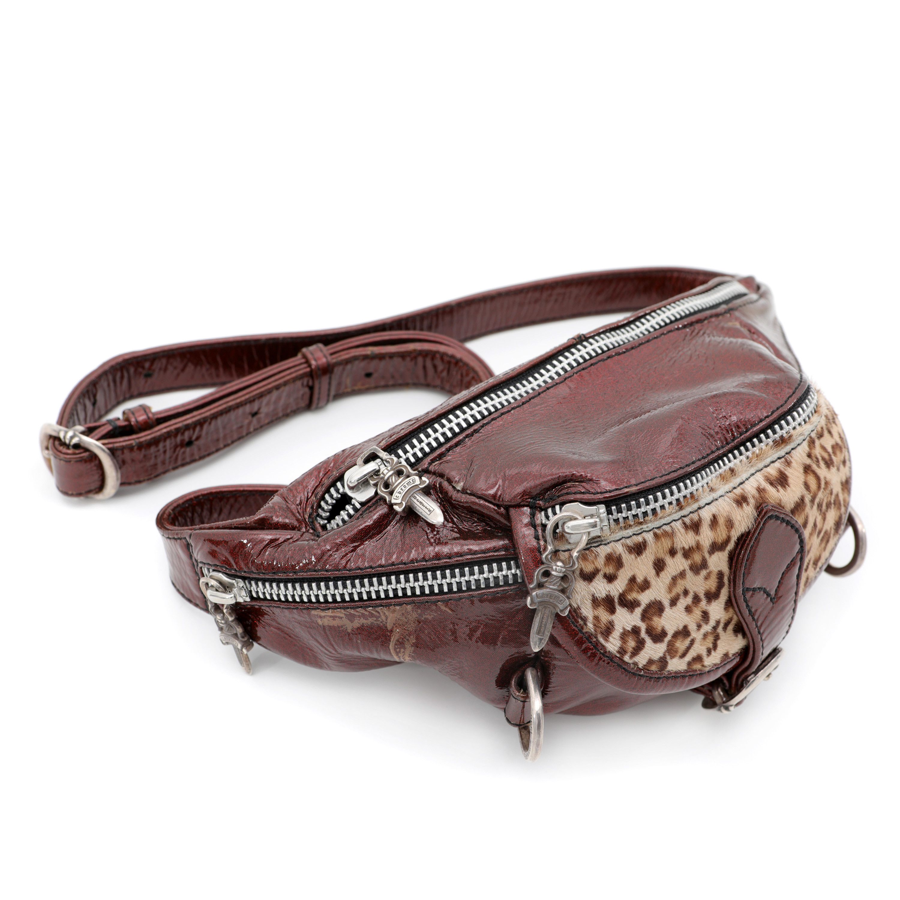 Chrome Hearts Snat Pack Leather Waist Bag Size ONE SIZE - 4 Thumbnail