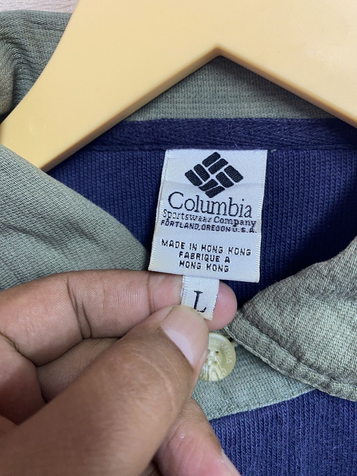 Columbia Columbia long-sleeve rugby polo shirt Size US XL / EU 56 / 4 - 3 Thumbnail