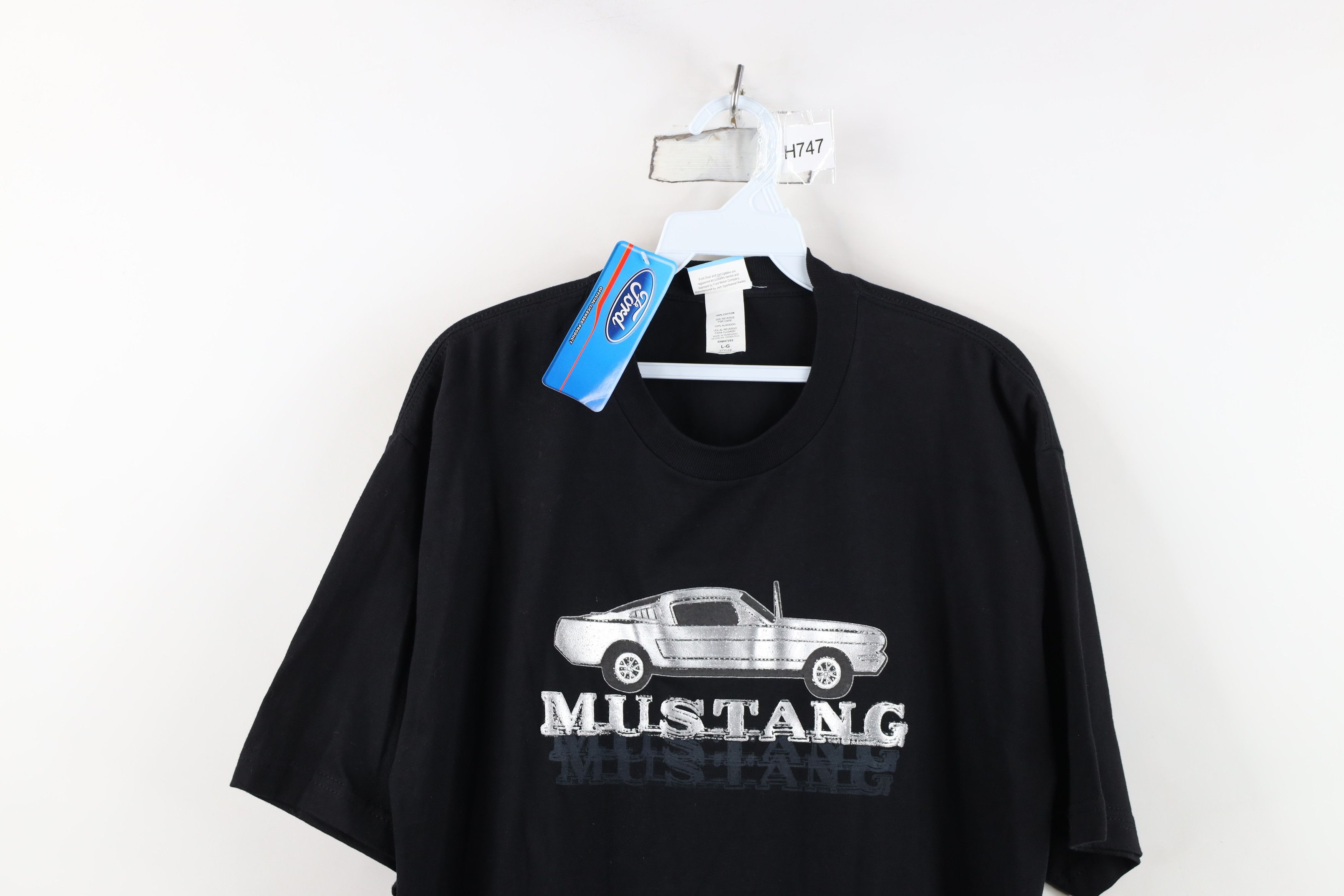 Vintage Deadstock Vintage Y2K Ford Motor Co Mustang Car T-Shirt Size US L / EU 52-54 / 3 - 2 Thumbnail