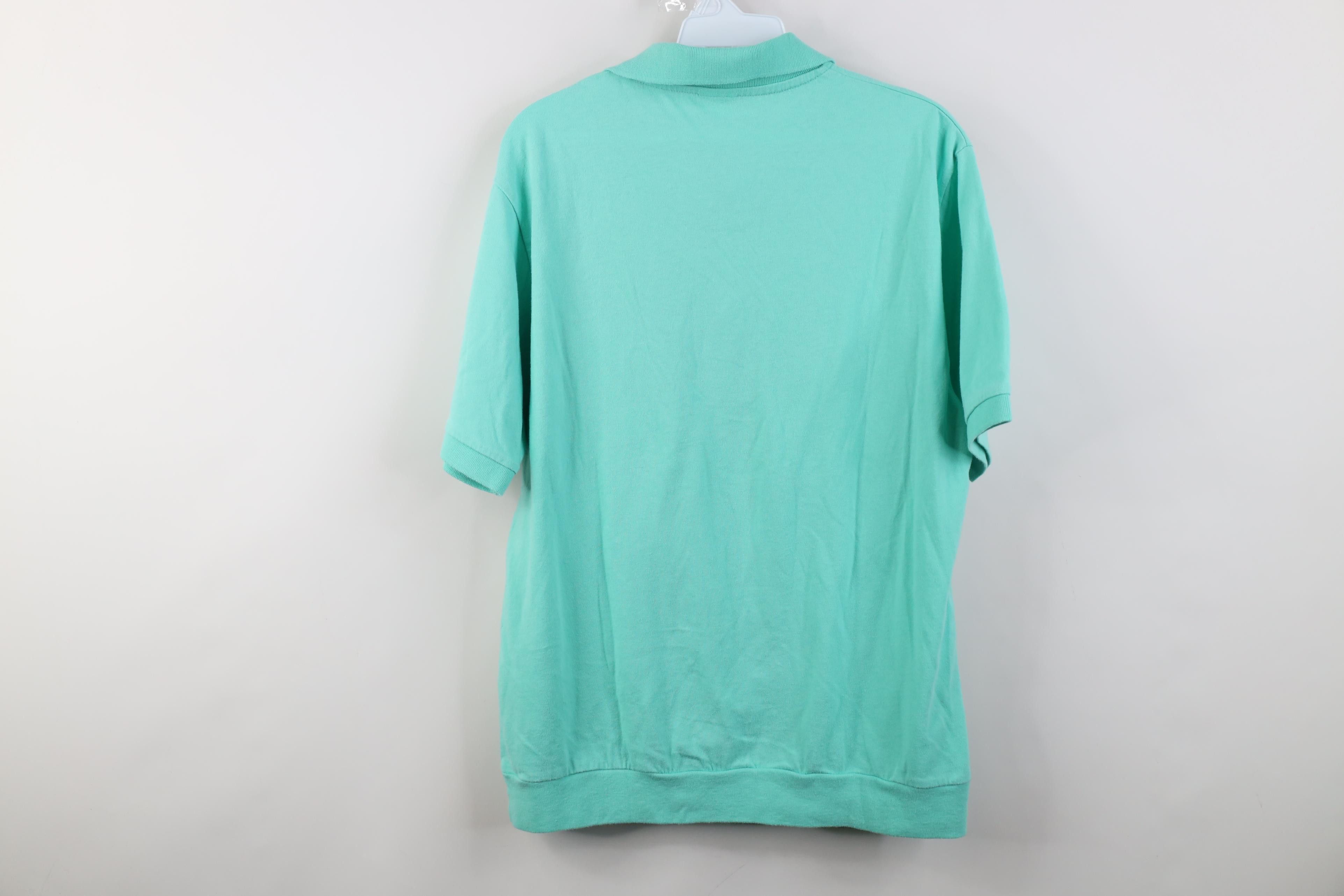 Vintage Vintage 90s Streetwear Blank Knit Pullover Golf Polo Shirt Size US M / EU 48-50 / 2 - 10 Thumbnail