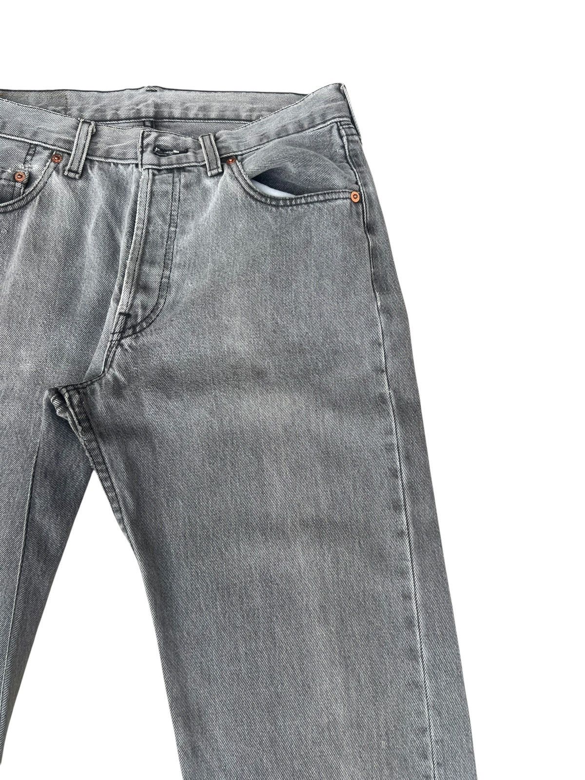 Levi's Vintage 1994 Levi’s 501 Made in Uk Faded Black Denim Jeans Size US 30 / EU 46 - 10 Thumbnail