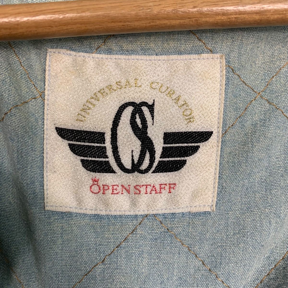 Vintage 90's UNIVERSAL CURATOR Washed Jeans Jacket #2752-C124 Size US M / EU 48-50 / 2 - 16 Thumbnail