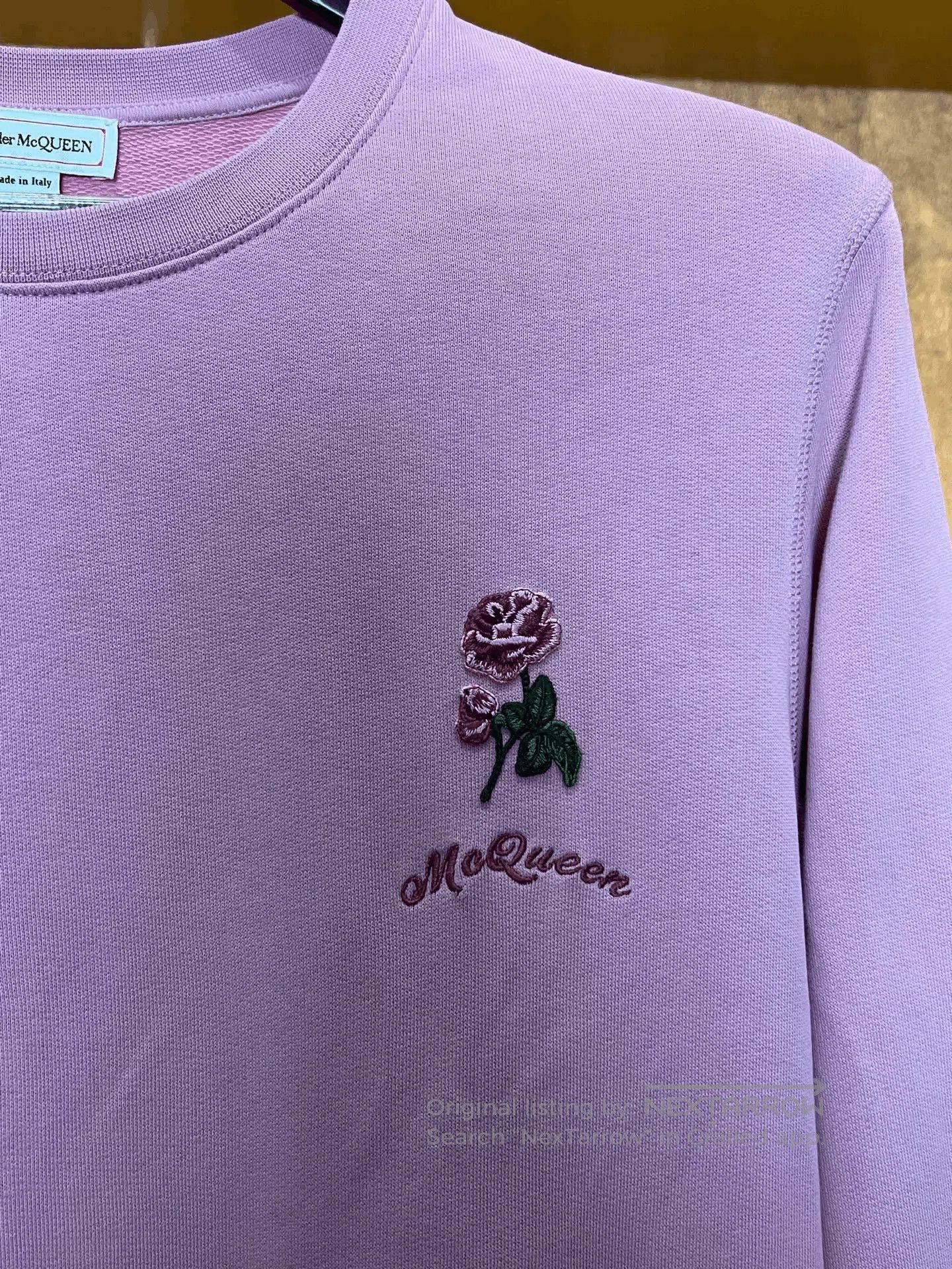Alexander McQueen Alexander McQueen Rose Sweatshirt. Size S / US 4 / IT 40 - 3 Thumbnail