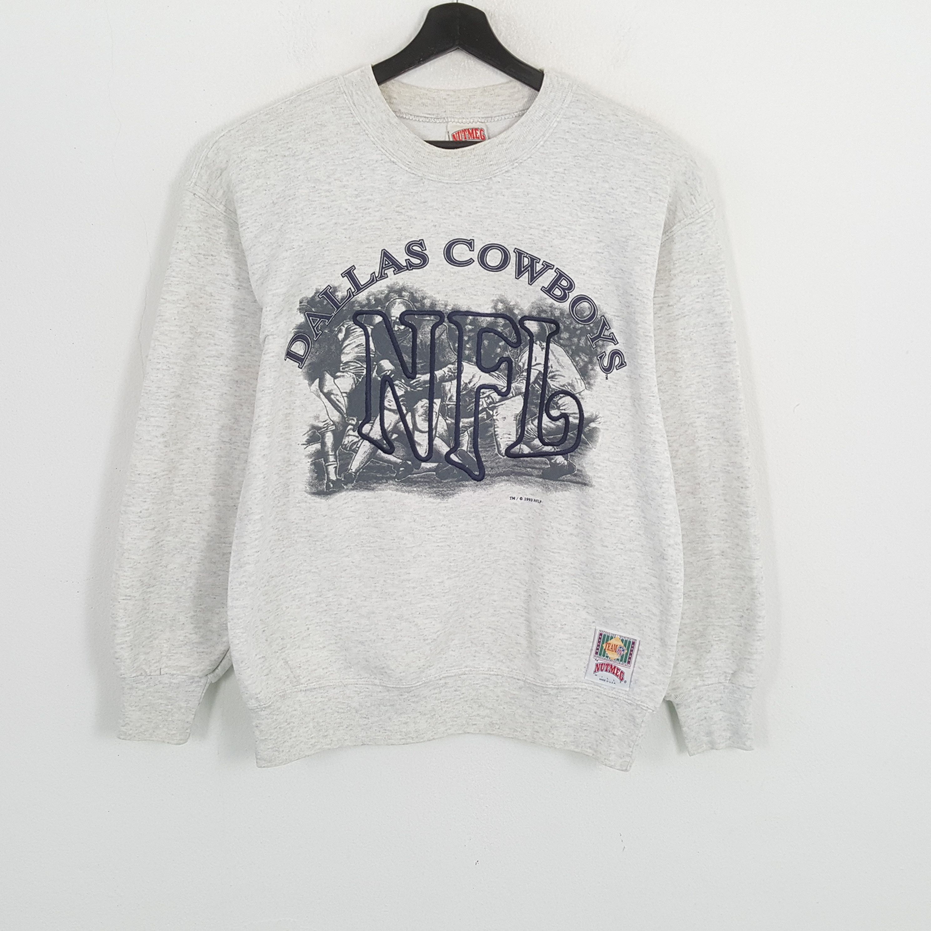 NFL DALLAS COWBOYS NFL Football Team Vintage Sweatshirt Size US L / EU 52-54 / 3 - 1 Thumbnail
