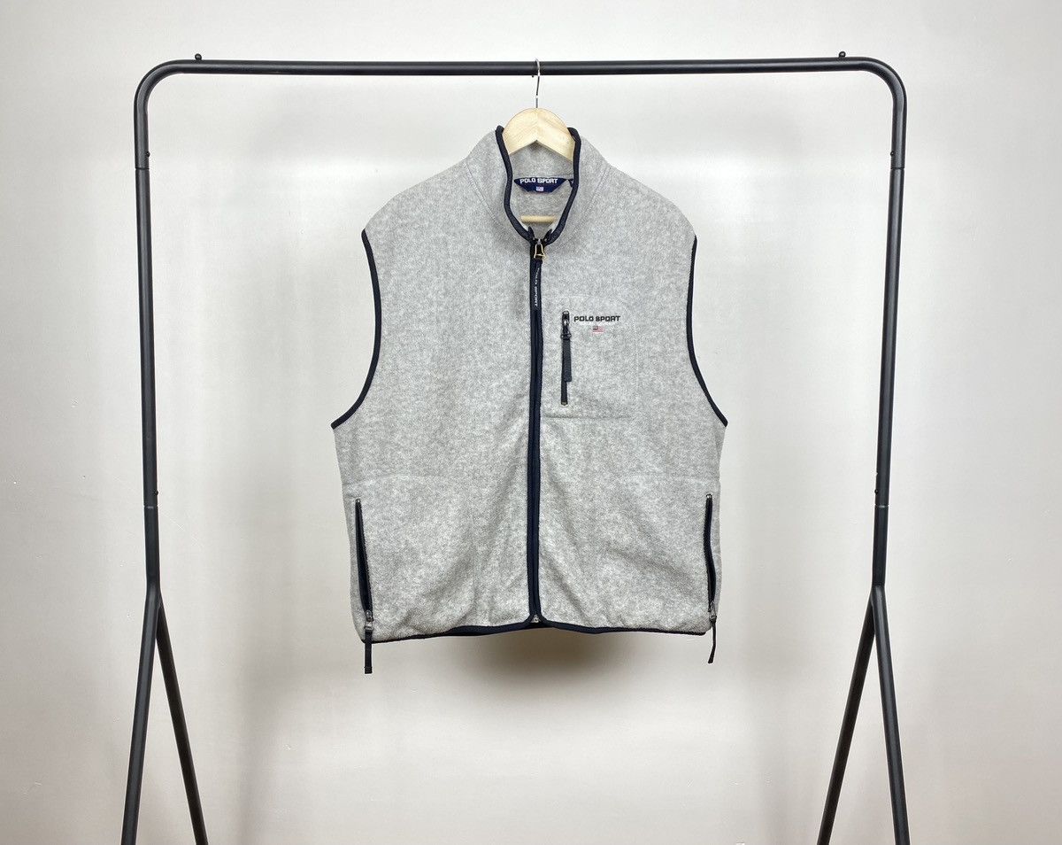 Polo Ralph Lauren Ralph Lauren Polo Sport Fleece Vest 1990's Gorpcore Size US XXL / EU 58 / 5 - 1 Thumbnail
