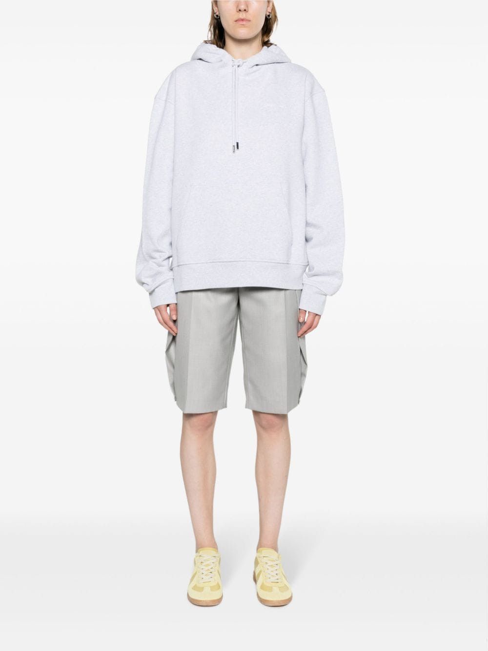 Jacquemus o1s22i1n1024 Unisex Hooded Sweatshirt in Grey Size US S / EU 44-46 / 1 - 4 Thumbnail