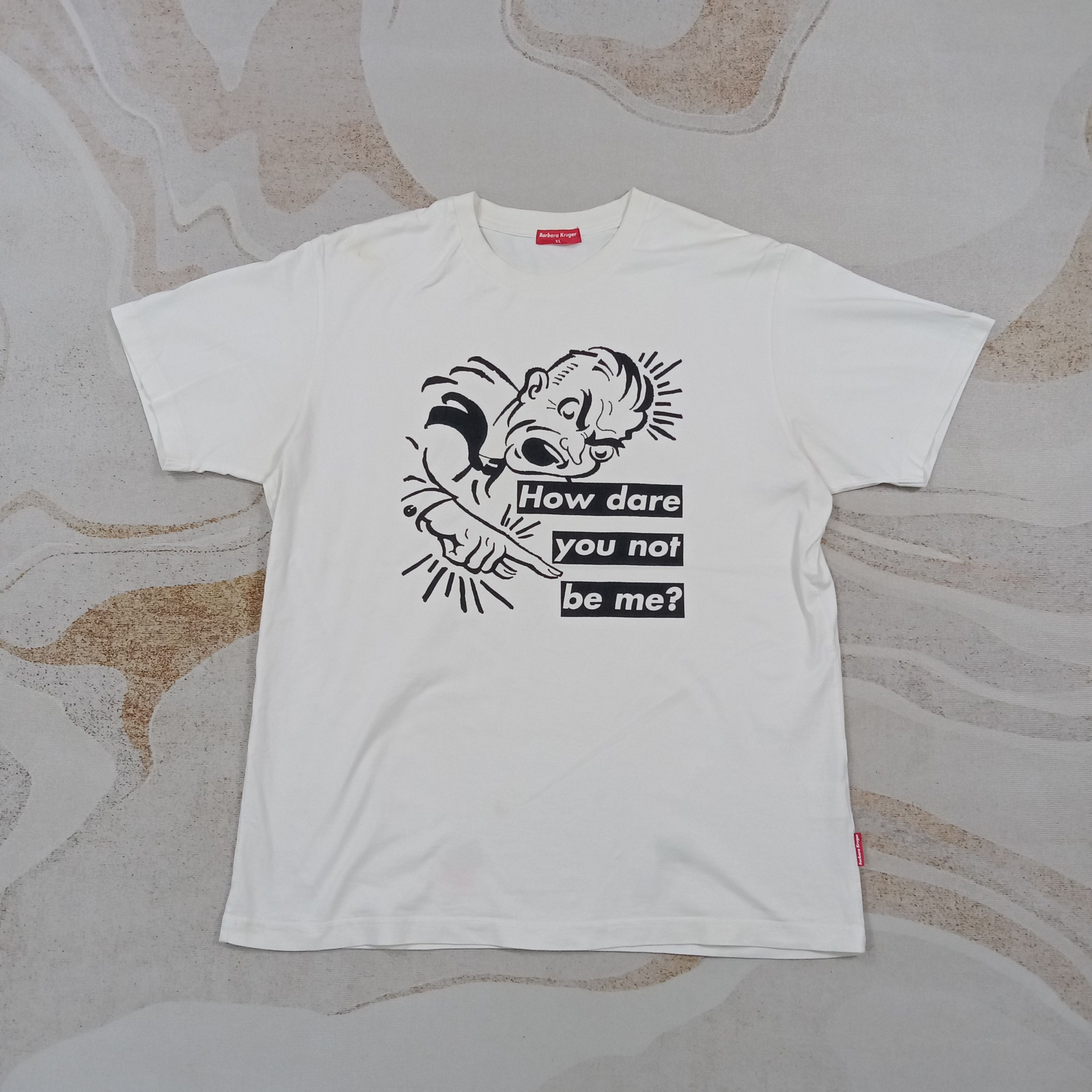 Barbara Kruger Barbara Kruger Japanese Brand Art Tshirt C276N30 Size US XL / EU 56 / 4 - 1 Thumbnail