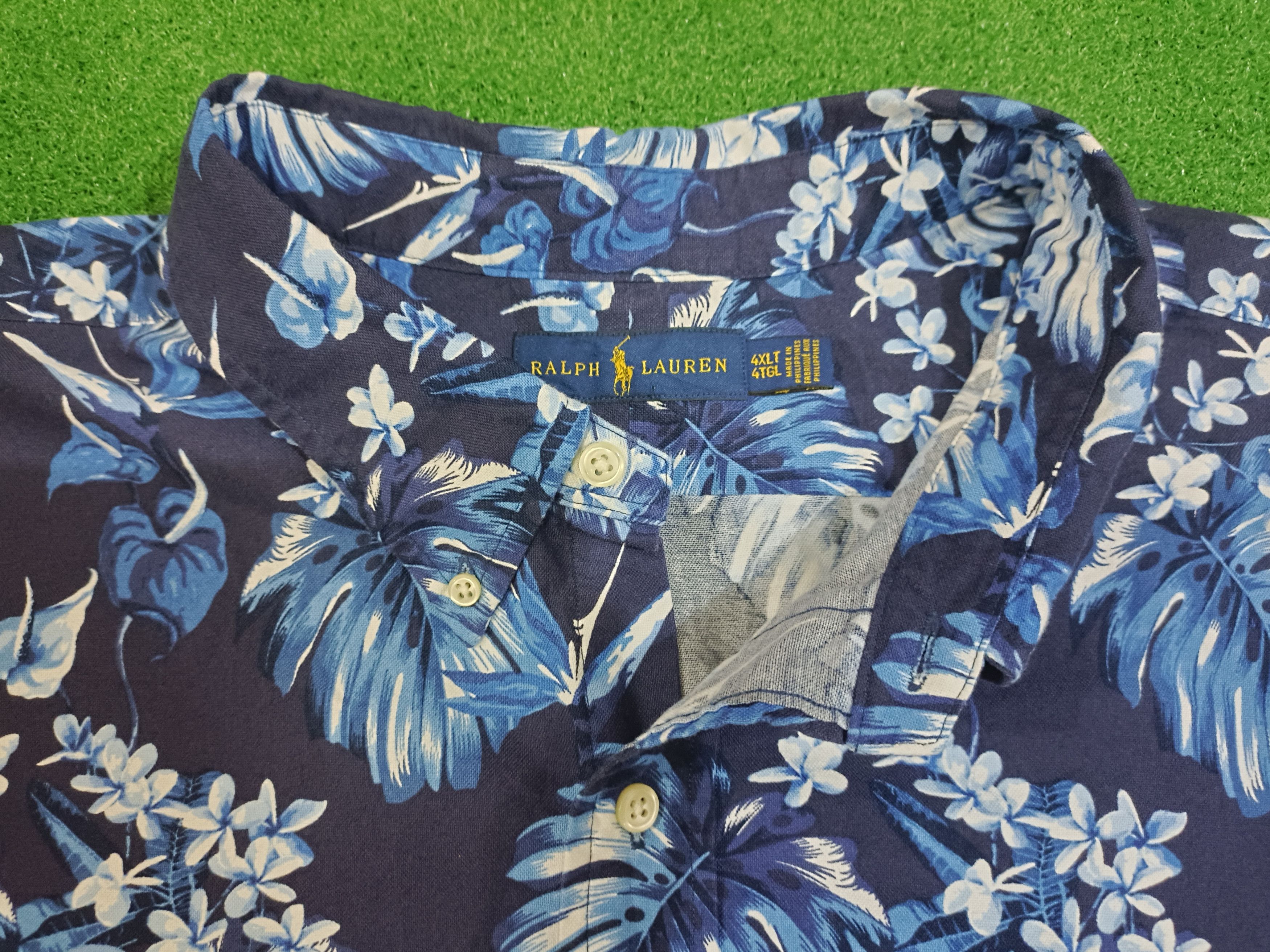 Polo Ralph Lauren Polo Ralph Lauren Hawaiian Shirt Size US XXL / EU 58 / 5 - 2 Thumbnail