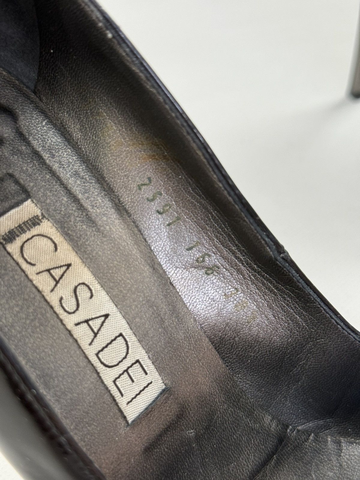 Casadei Casadei Ladies Leather Pump Heels Dress Shoes Size 8.5 Size US 8.5 / IT 38.5 - 6 Thumbnail
