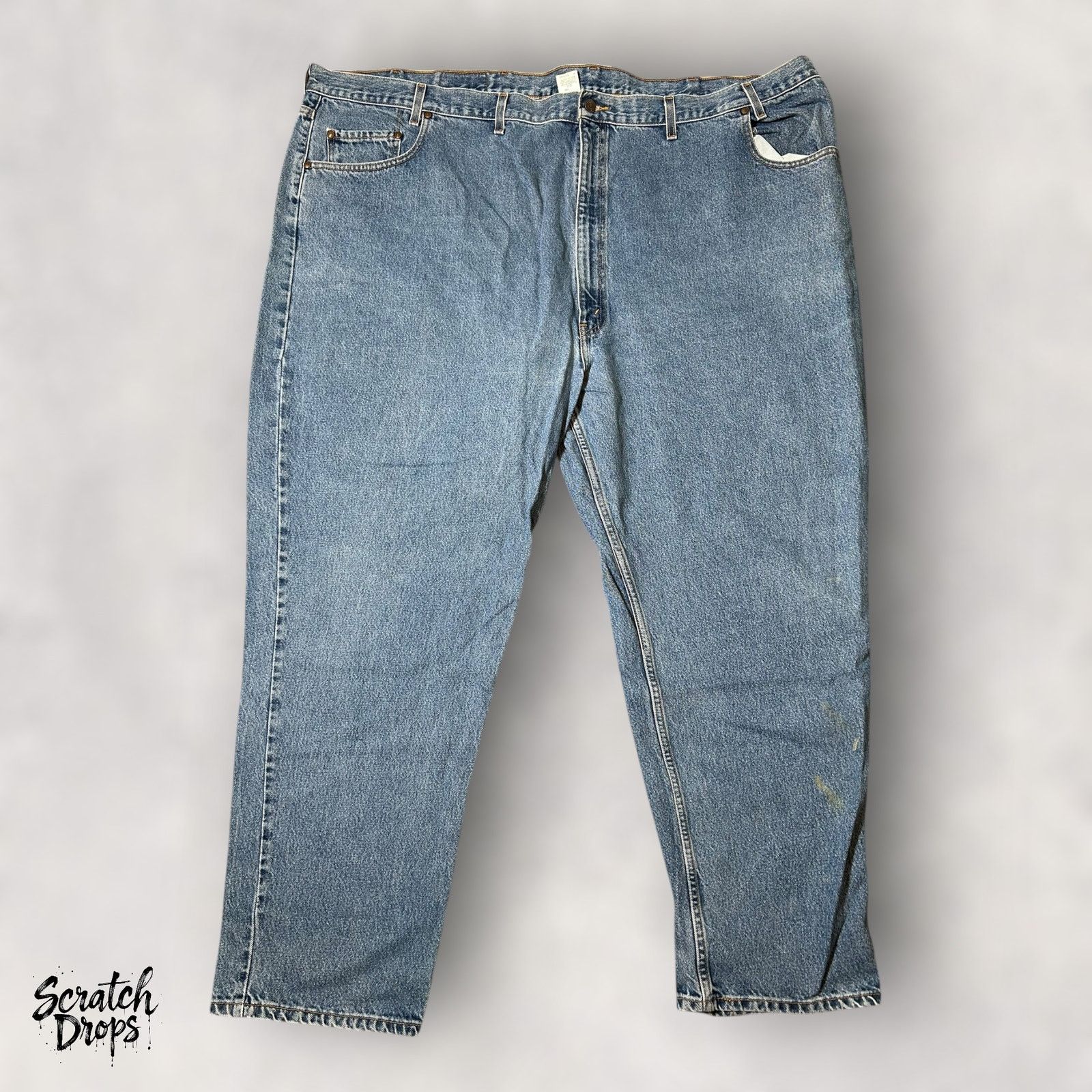 Levi's Vintage Levis Strauss Signature 545 Mens Jeans W52 L32 Loose Size US 38 / EU 54 - 2 Thumbnail