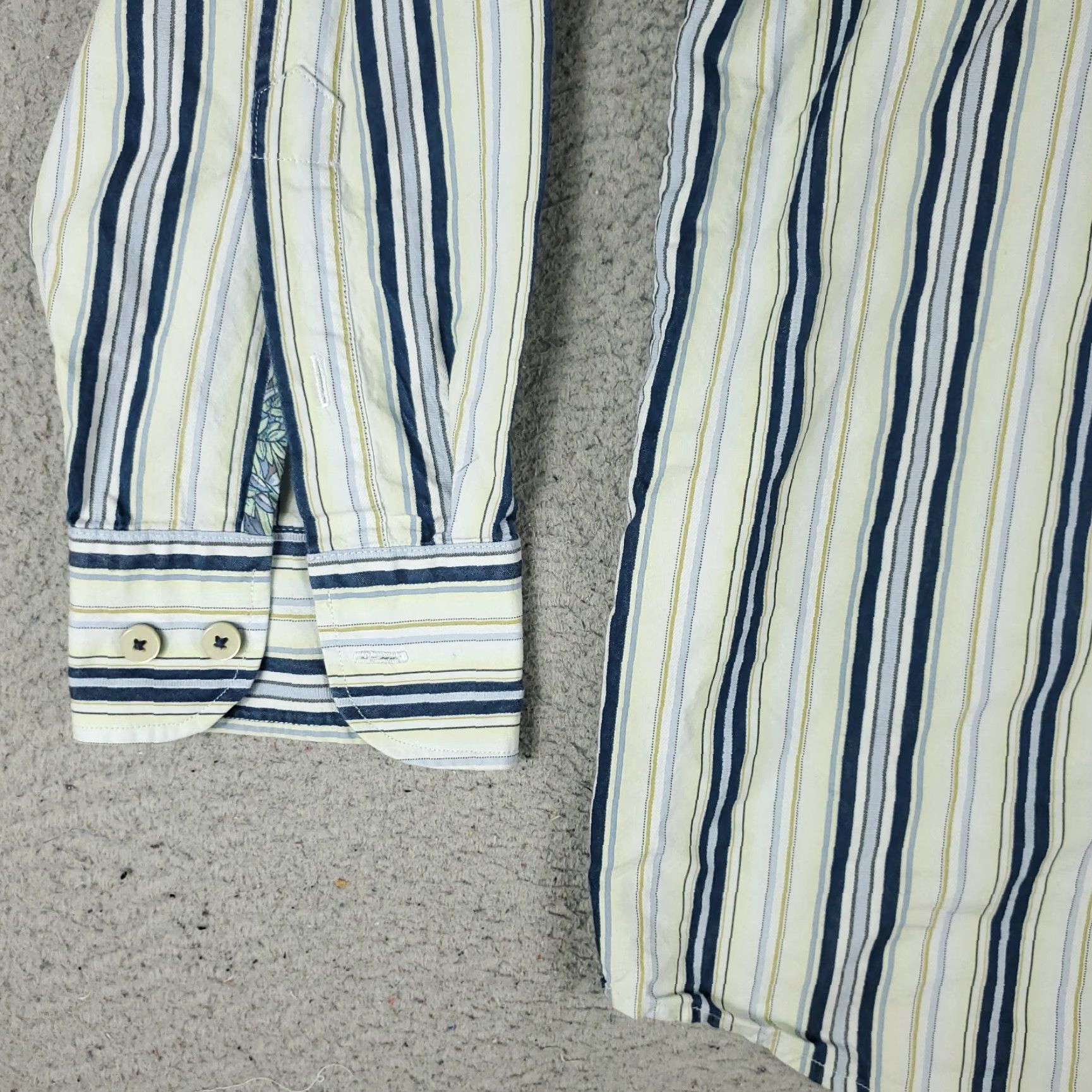 Tommy Bahama VINTAGE Tommy Bahama Shirt Mens 2XL Long Sleeve Cotton Blue Button Up Casual Formal Sportswear Size US XXL / EU 58 / 5 - 4 Thumbnail