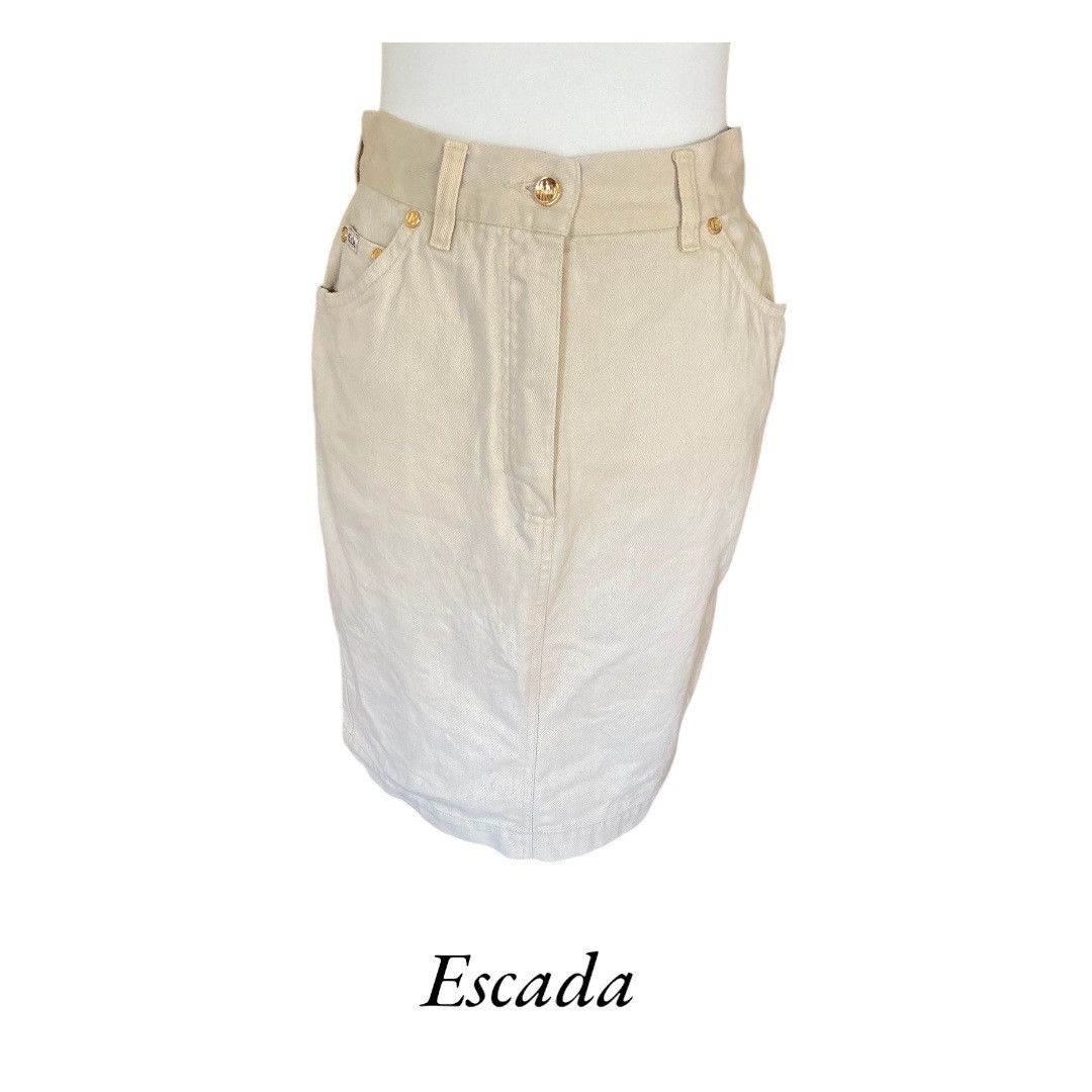 Escada Vintage escada skirt Size 27" / US 4 / IT 40 - 1 Thumbnail