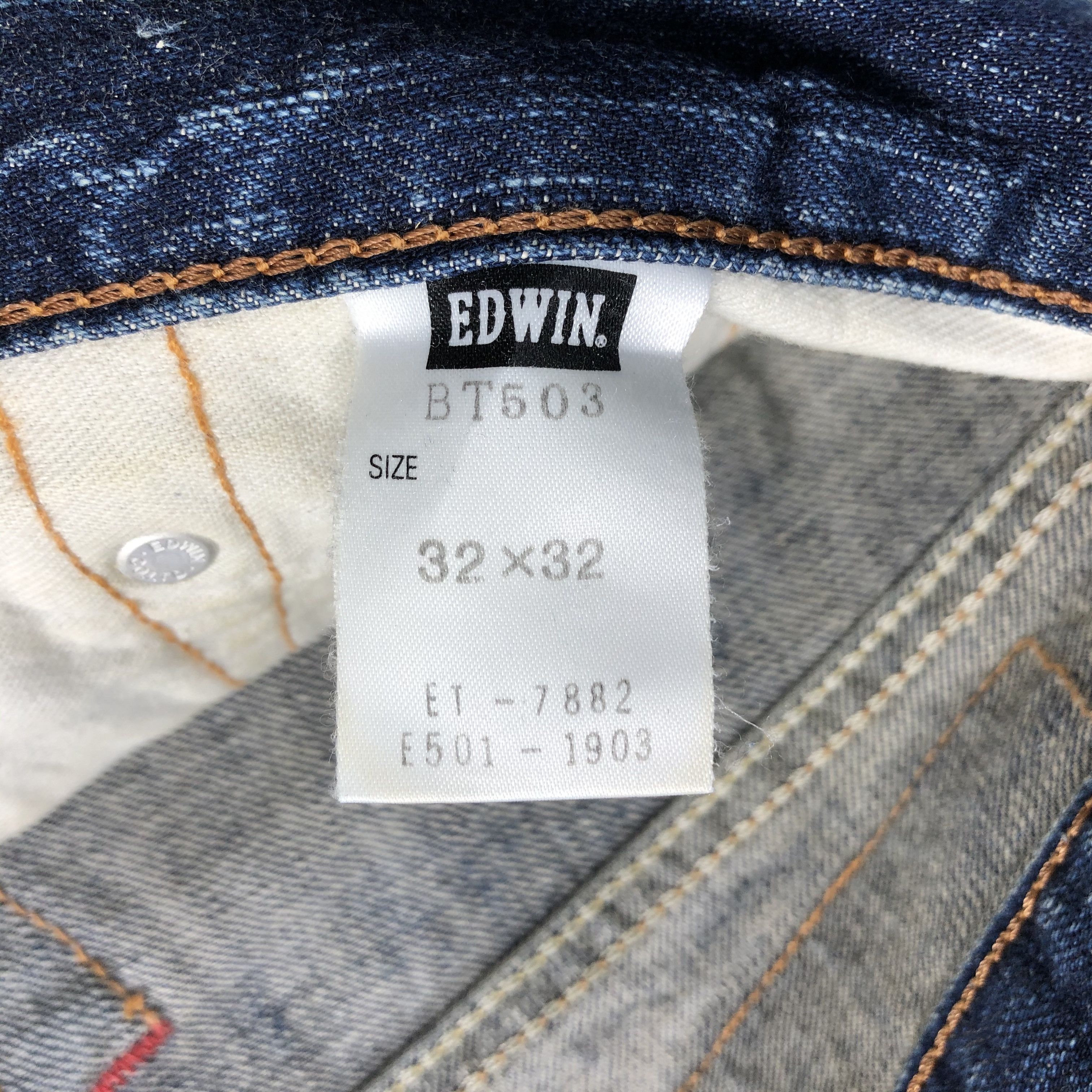 Edwin Edwin Blue Trip Jeans Rusty Wash Denim KJ1478 Size US 32 / EU 48 - 10 Thumbnail