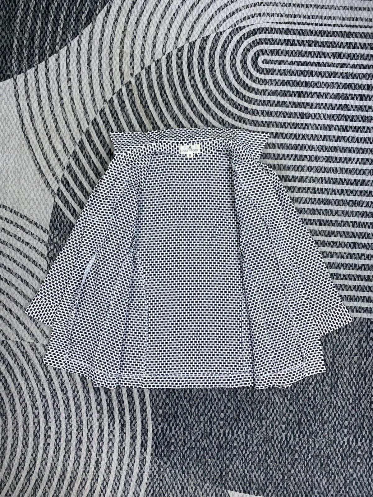 Courreges Vintage Courreges Double Collar Button Up Blouse Size S / US 4 / IT 40 - 5 Thumbnail