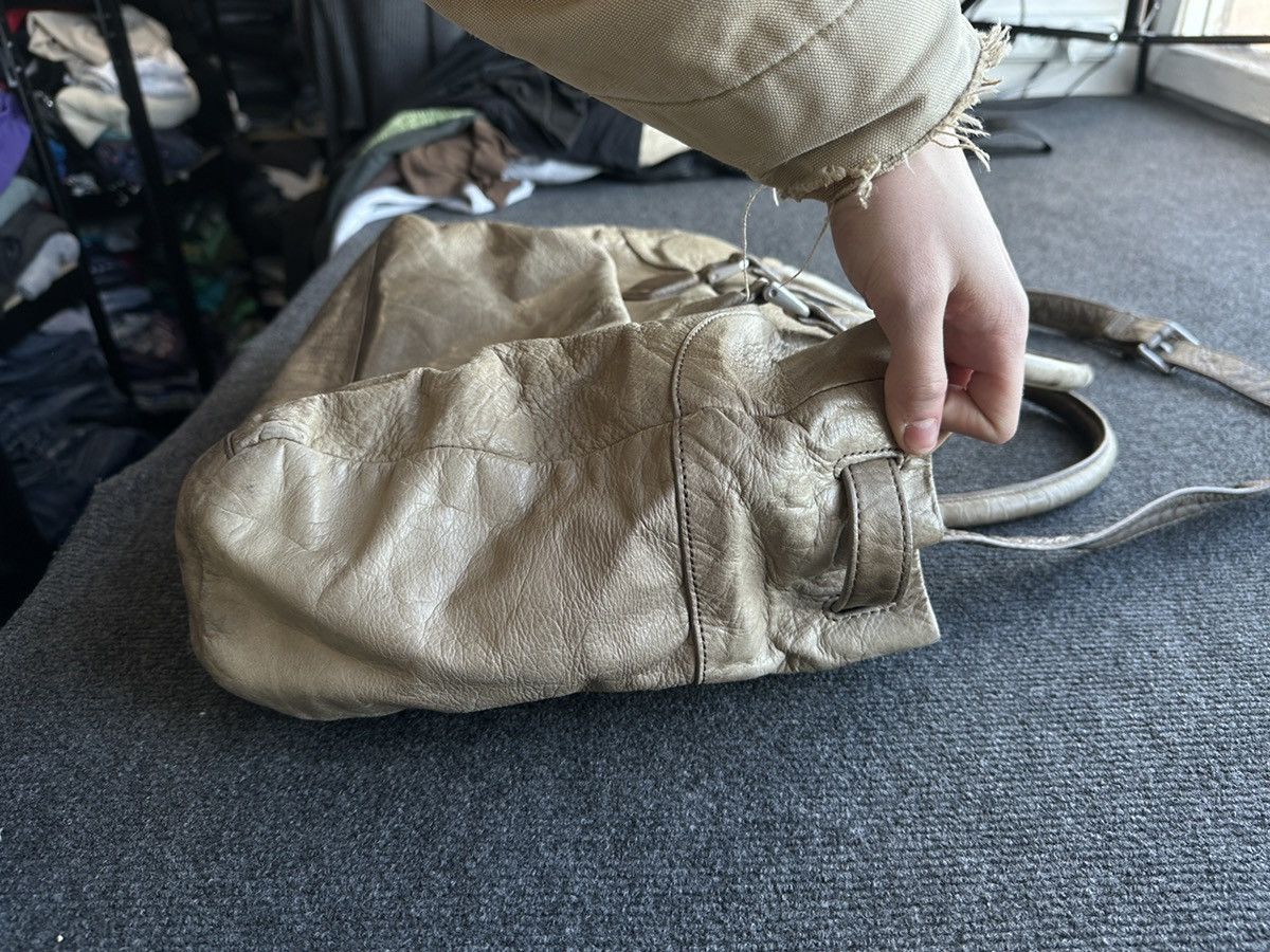 LIEBESKIND BERLIN 🚨Y2K AVANT-GARDE 🚨 BEIGE Germany style hand bag Y2K 90s Size ONE SIZE - 9 Thumbnail