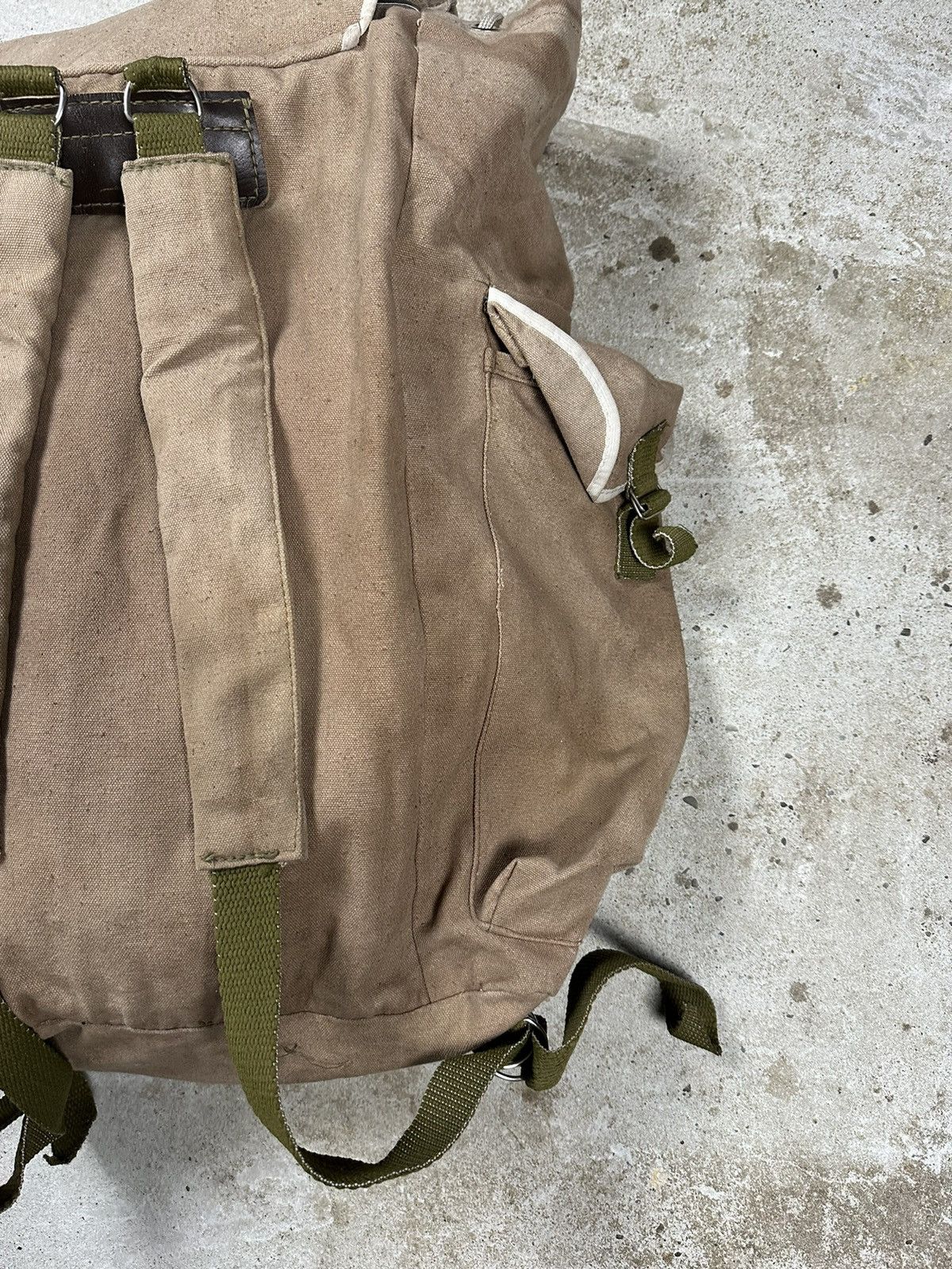 Other Vintage 90s Military Huge Backpack Bag Distressed Size ONE SIZE - 11 Thumbnail