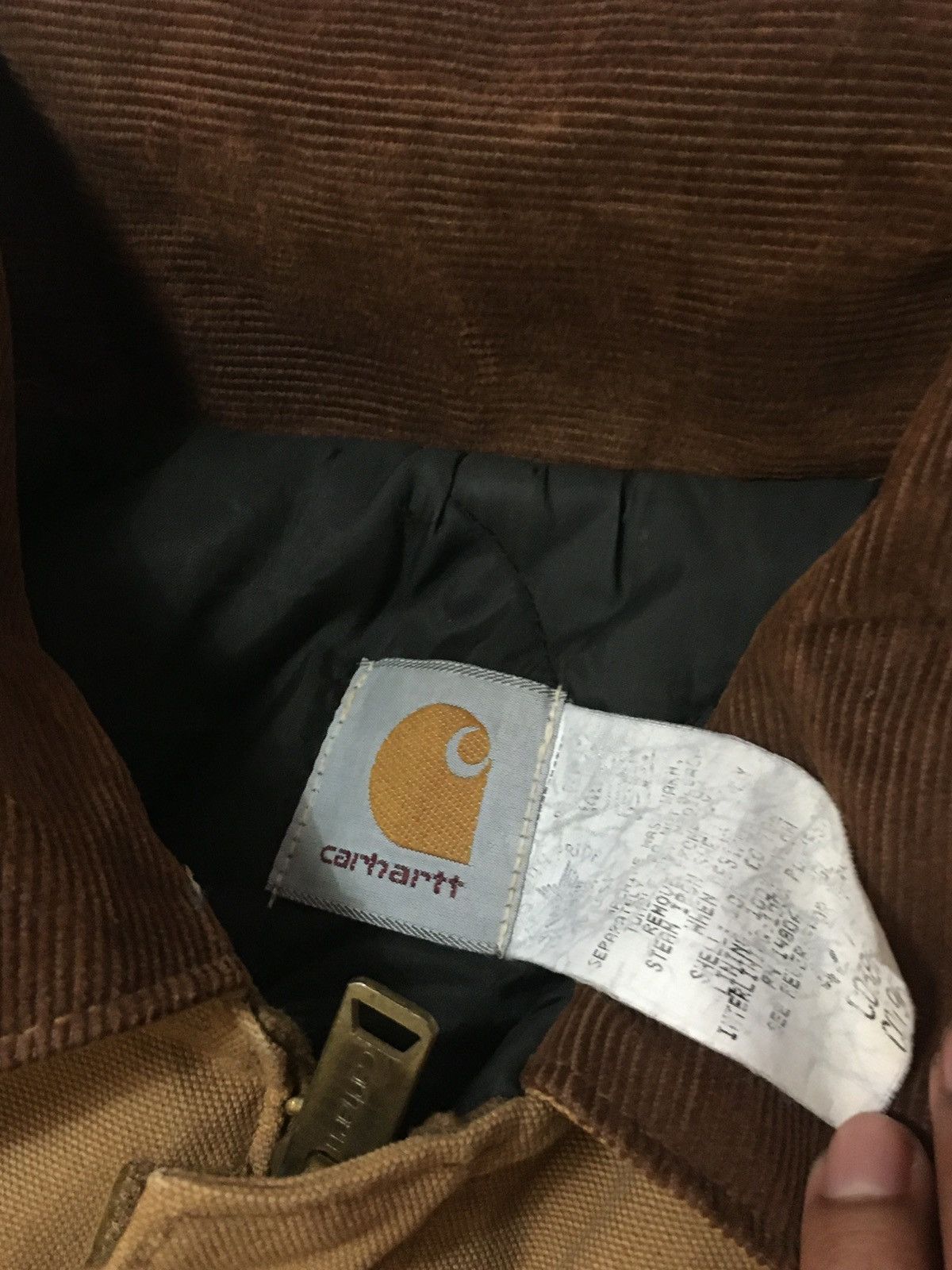 Carhartt × Vintage Vintage Carhartt Duck Brown Canvas Jacket Large Tall Size US L / EU 52-54 / 3 - 7 Thumbnail