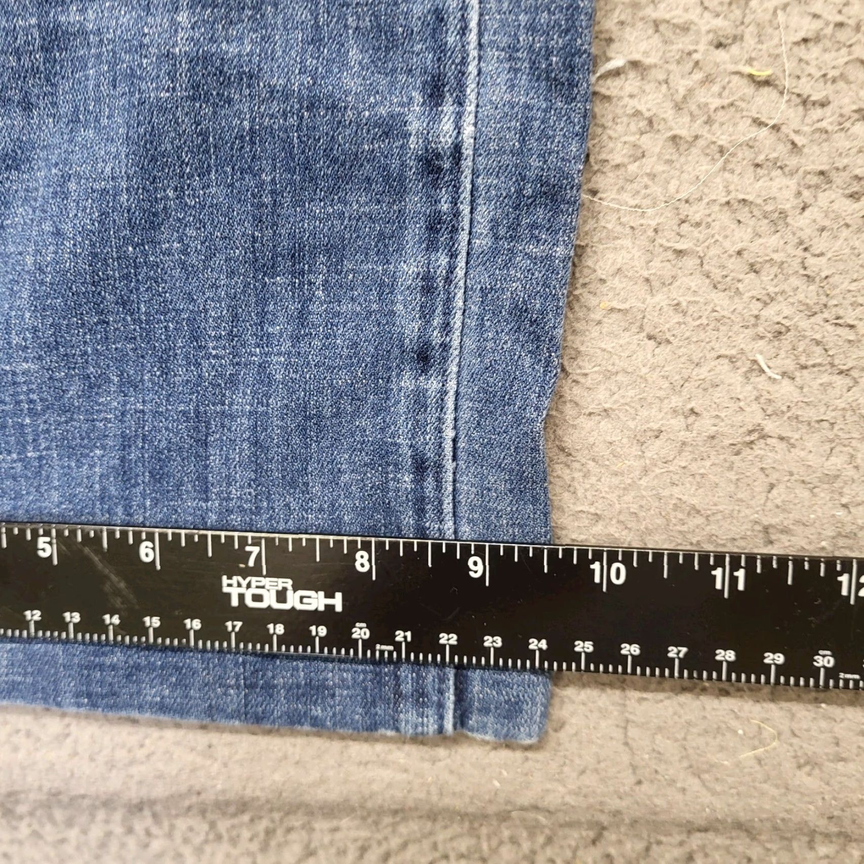 J.Crew VINTAGE J.CREW Capris Jeans Women's 31 Stretch Elastic Waist Wide Leg Medium Wash Denim Blue 5-Pocket Design Relaxed Fit Womens Size 24" / US 00 / IT 34 - 7 Thumbnail