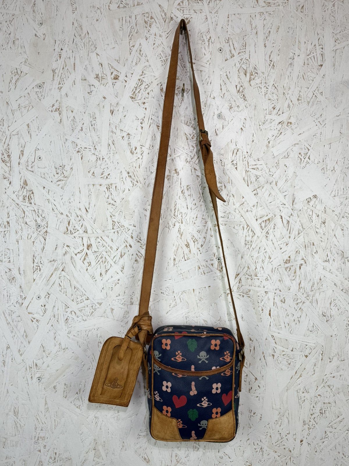Vivienne Westwood Vivienne Westwood Gold Label Monogram Crossbody Shoulder Bag Size ONE SIZE - 12 Thumbnail